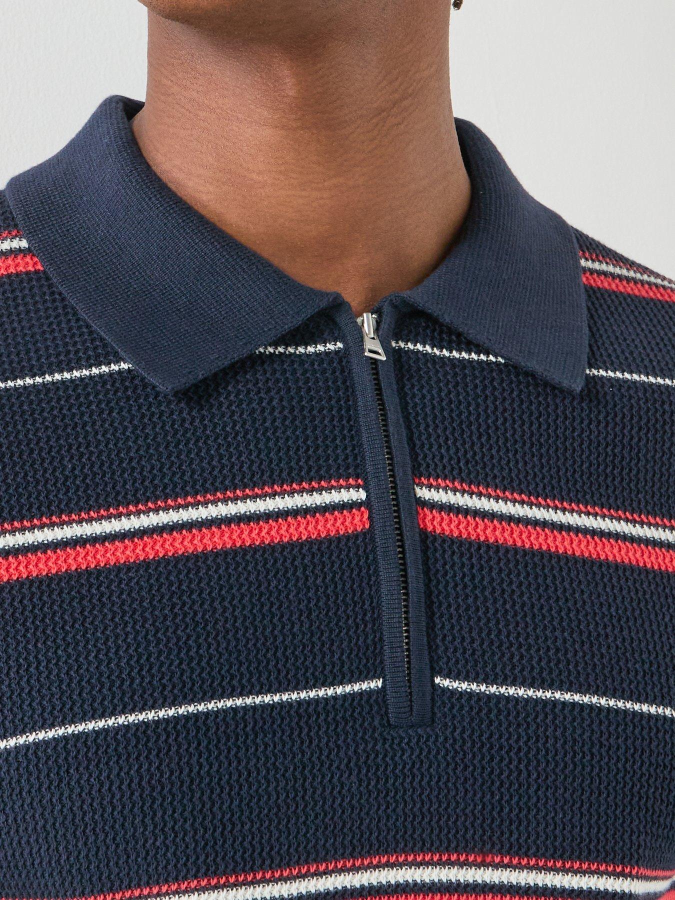gant-gant-striped-textured-zip-knitted-polo-navydetail