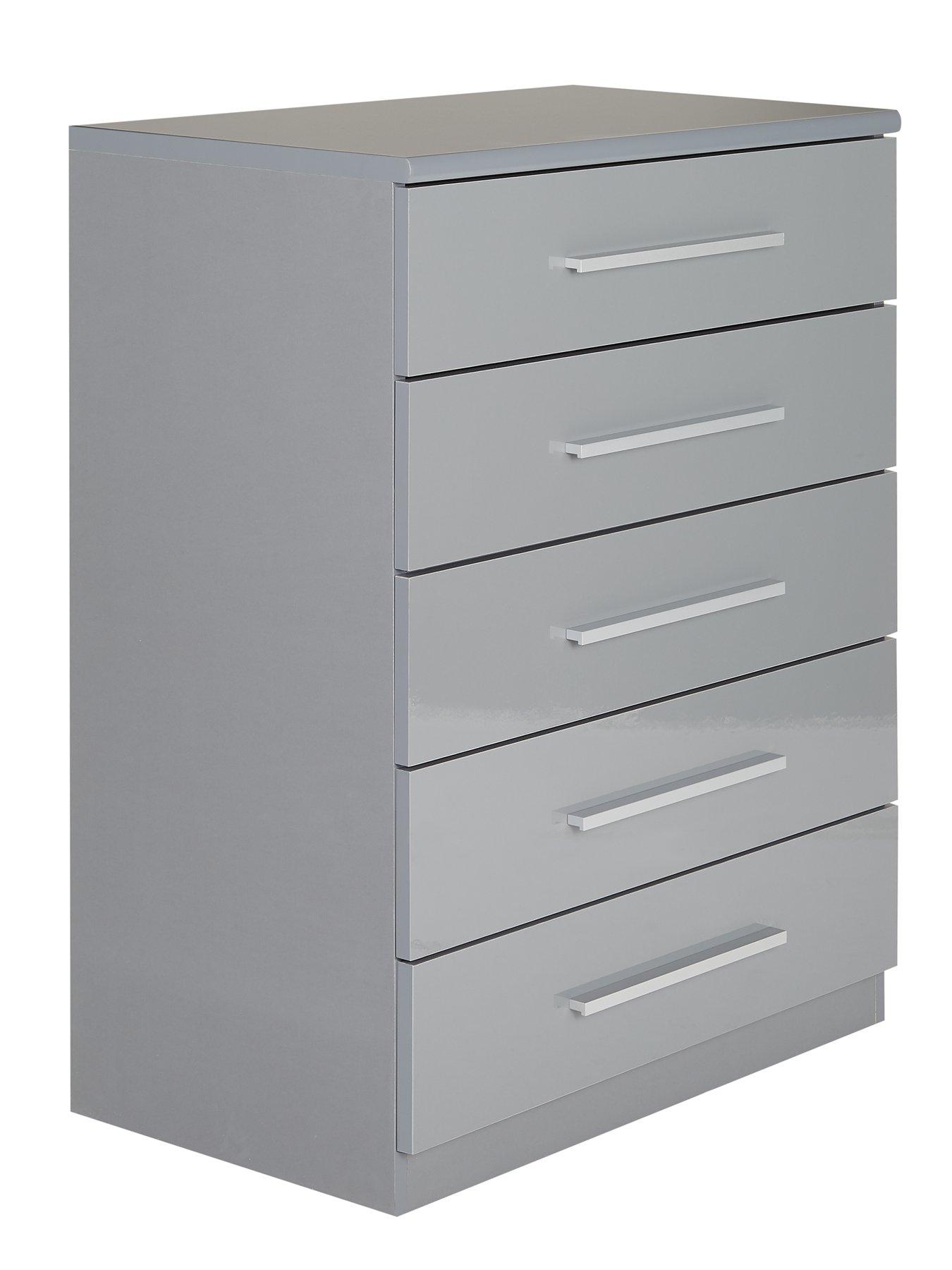 very-home-prague-gloss-5-drawer-chest-greyback