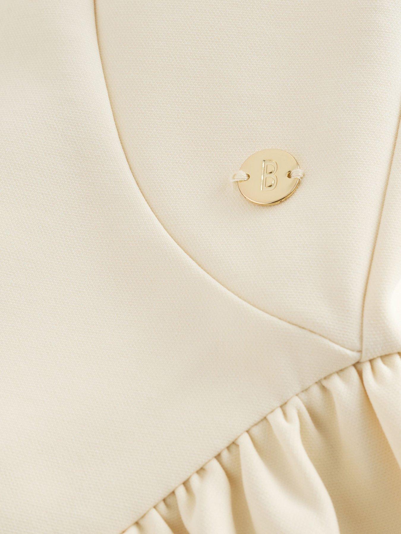 ted-baker-older-girls-structured-double-strap-skater-dress-yellowdetail