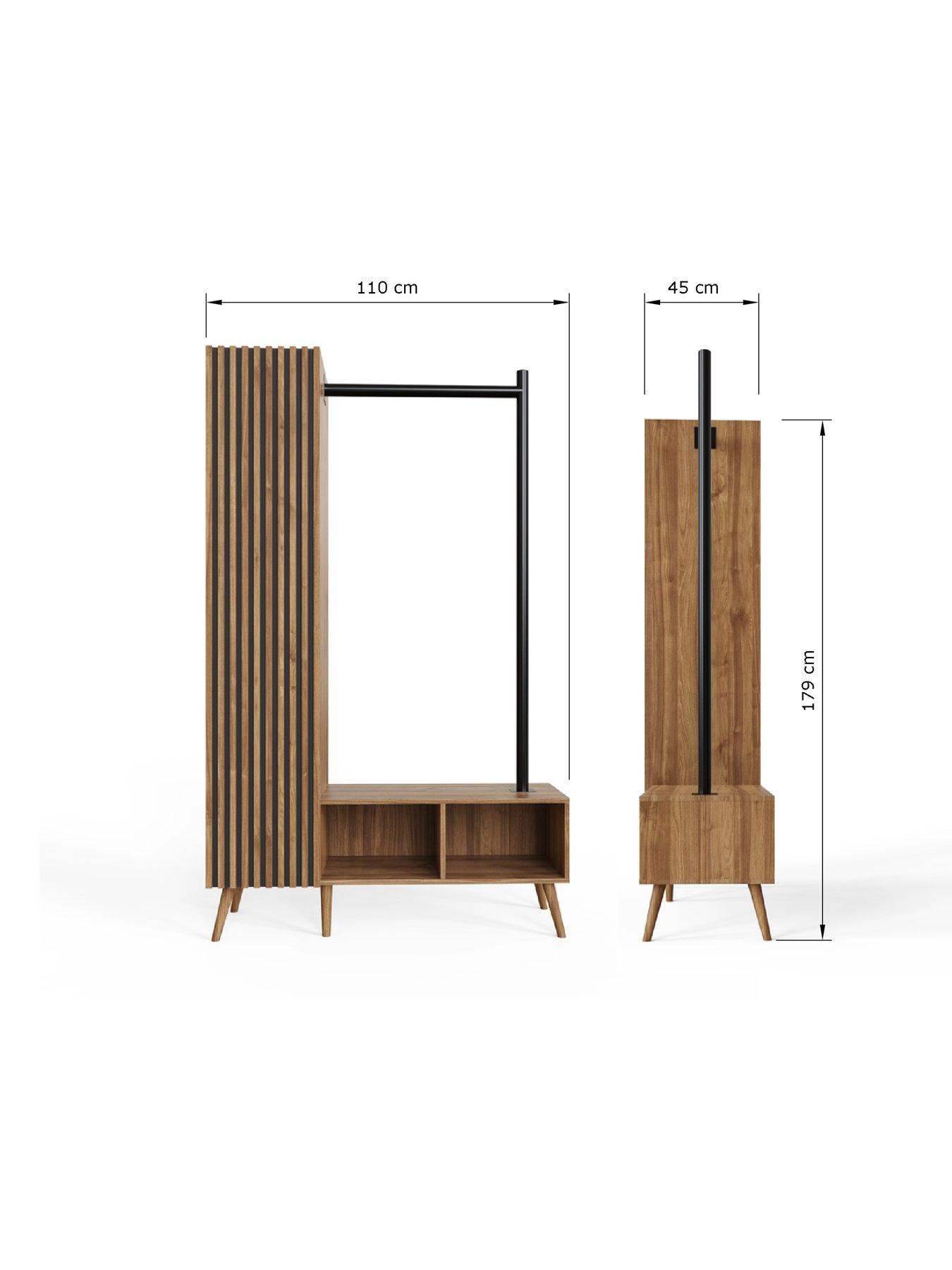 Image 7 of 7 of GFW Rowen Open Wardrobe - FSC&reg; Certified