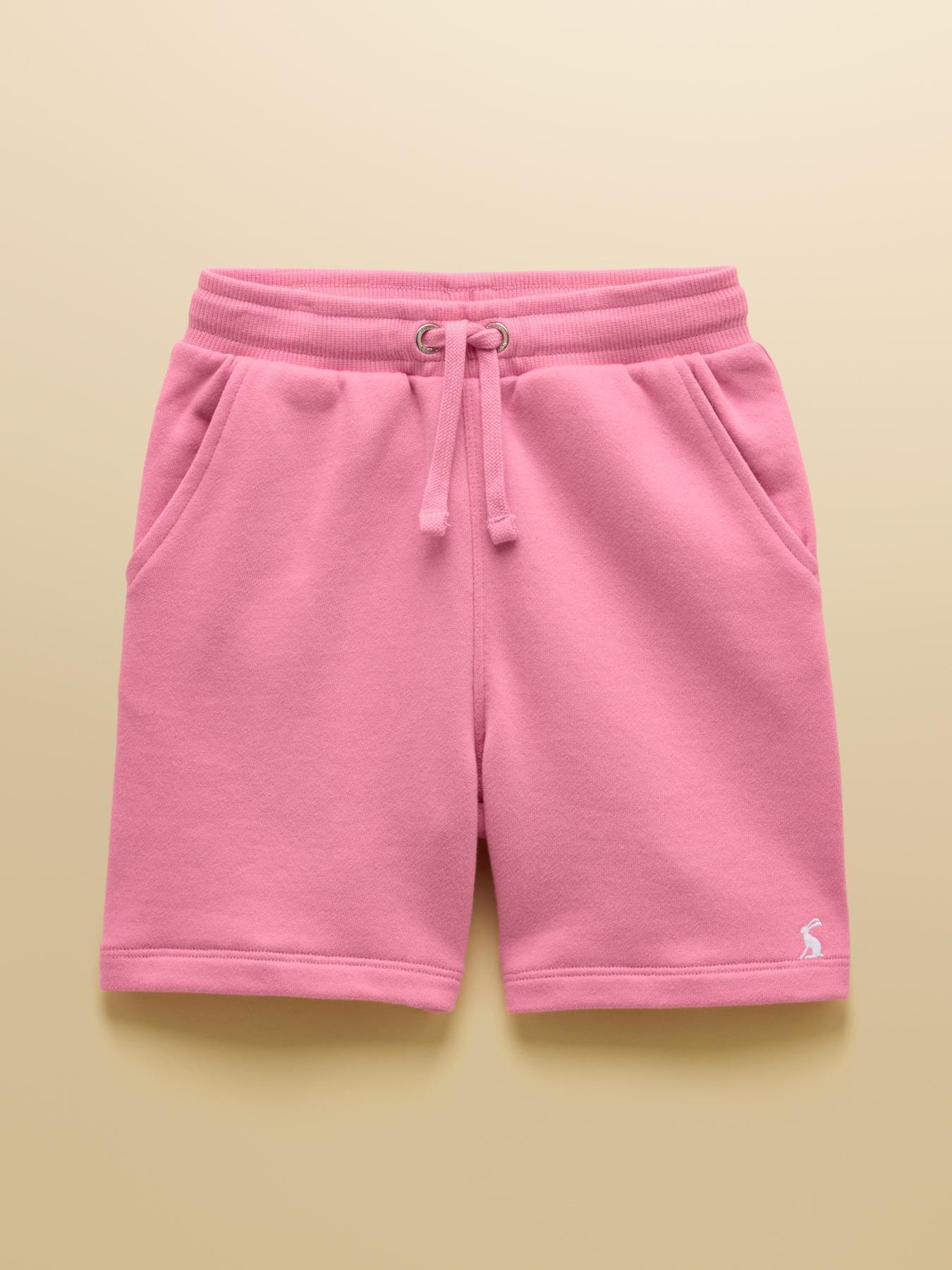 Joules Girls Sundaze Co-ord Sweat Shorts - Pink