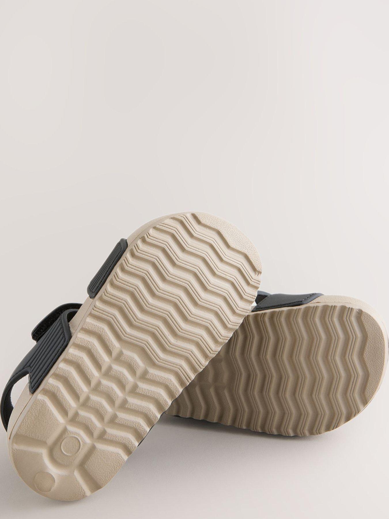 Image 5 of 6 of Ted Baker Younger Boys Strap Sandals - Black/Beige