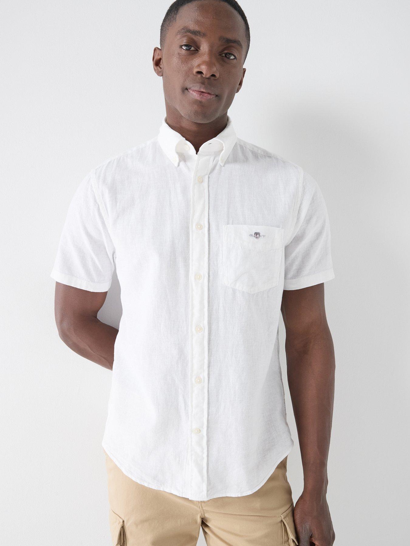 gant-regular-fit-cotton-linen-blend-short-sleeve-shirt-white