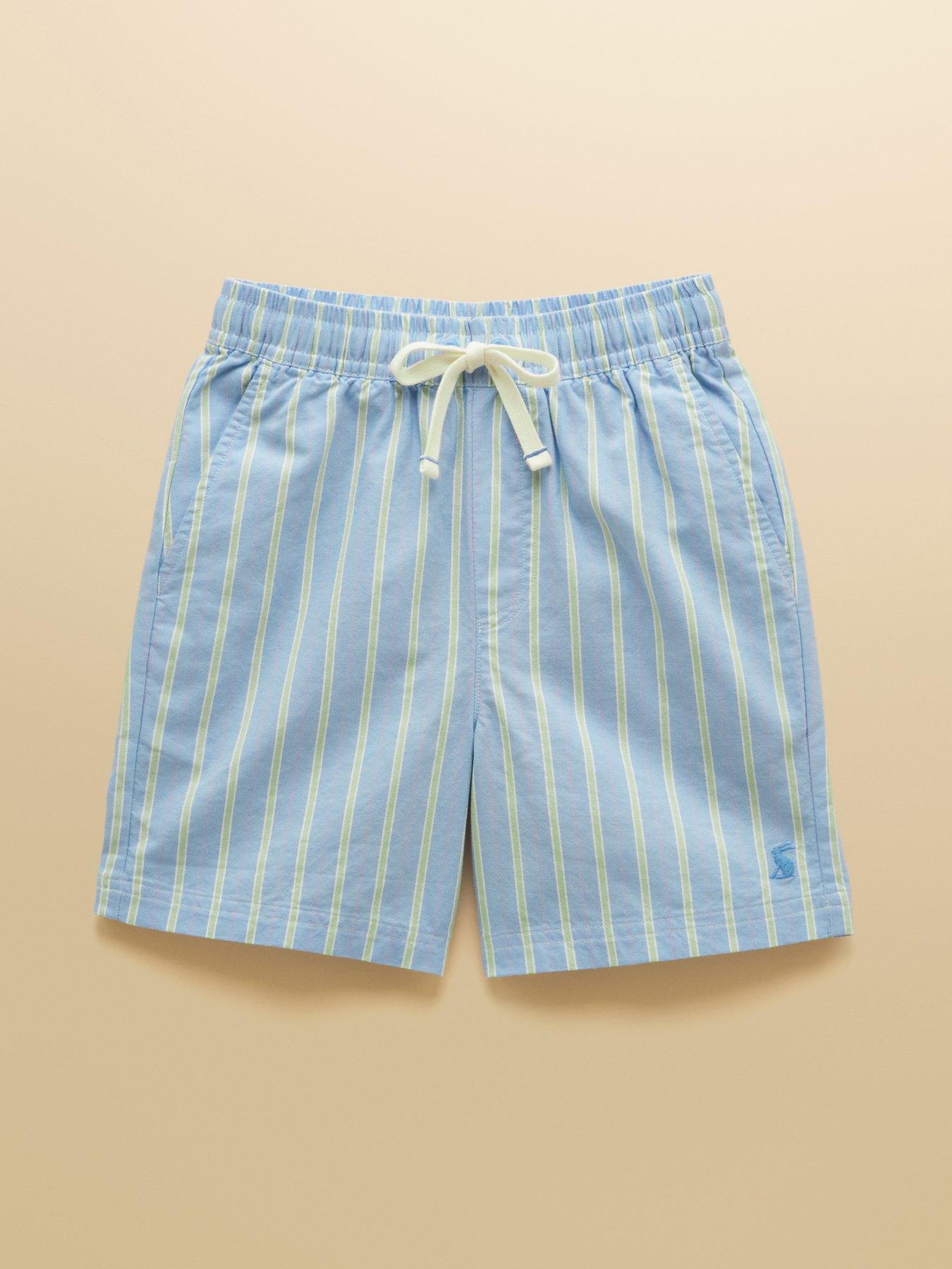 Joules Boys Hadley Stripe Shorts - Blue