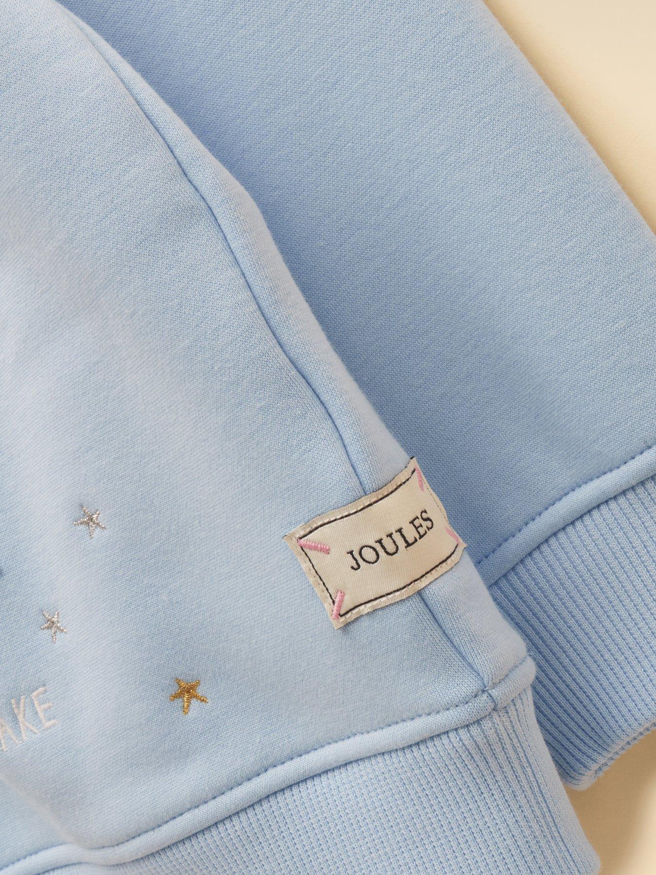 Image 3 of 5 of Joules Girls Mackenzie Fairies Sweat - Light Blue