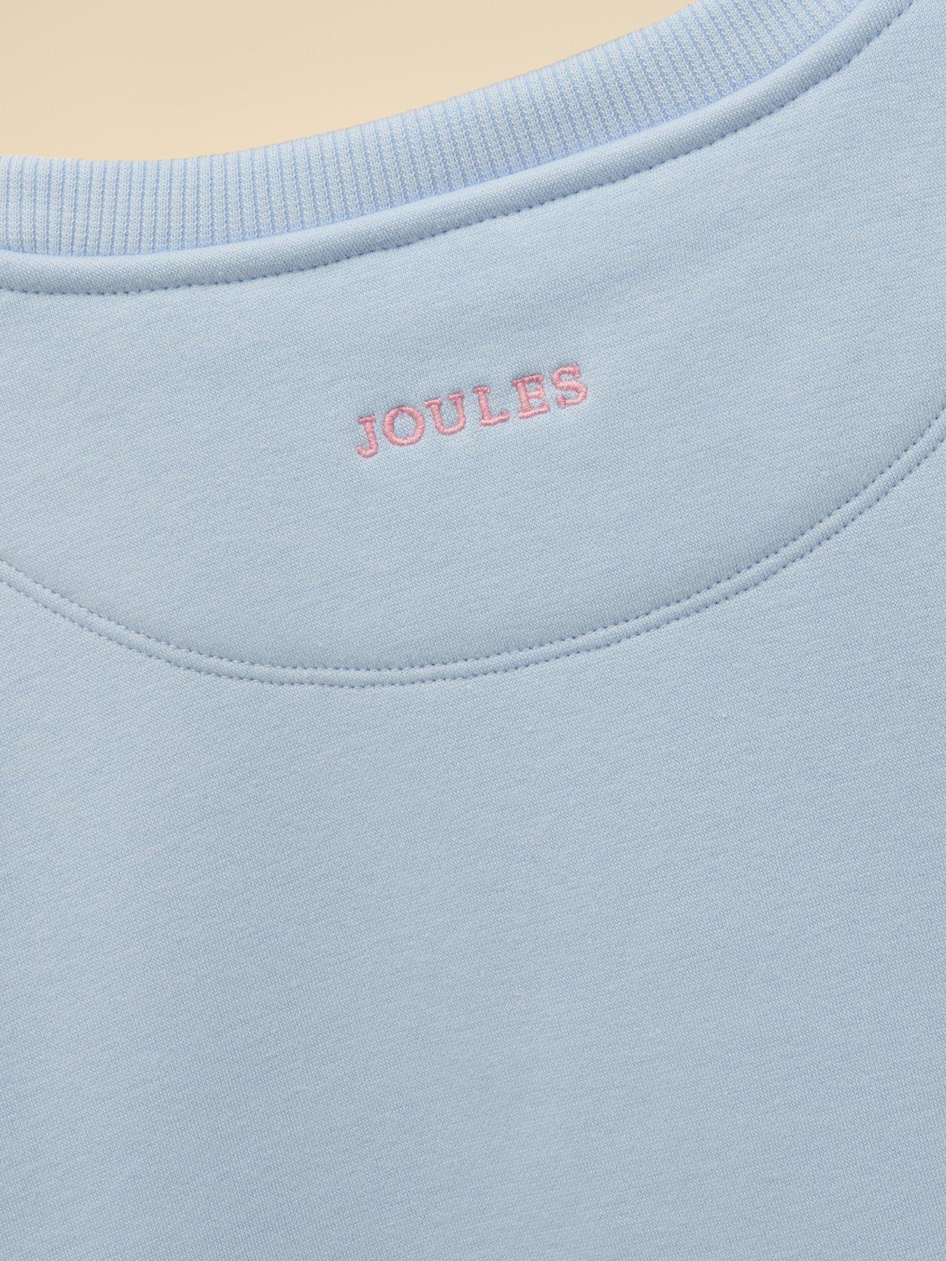 Image 4 of 5 of Joules Girls Mackenzie Fairies Sweat - Light Blue