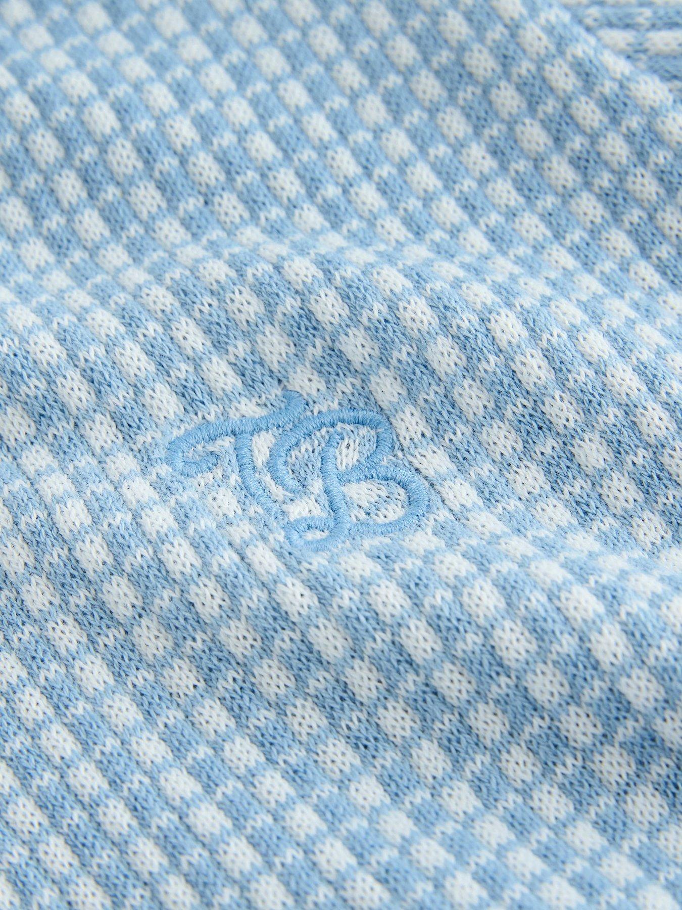 Image 5 of 5 of Ted Baker Older Boys Knitted Polo Shirt - Blue