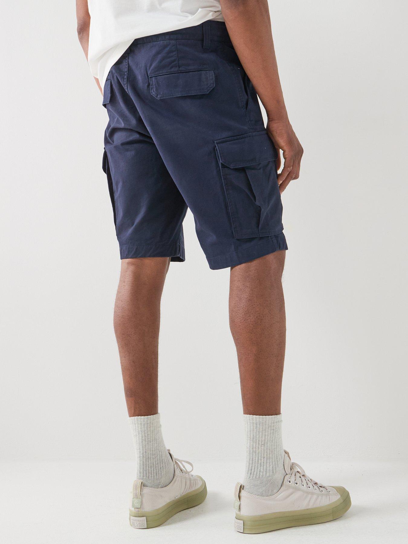 Image 2 of 5 of GANT Regular Classic Cargo Shorts - Navy