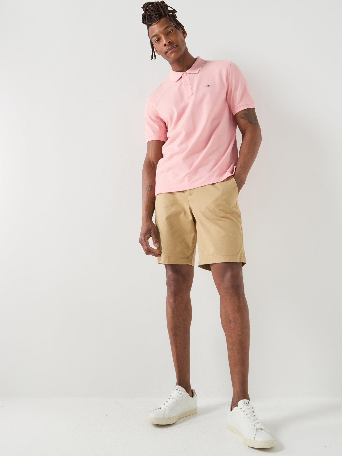 Image 6 of 6 of GANT Regular Classic Chino Shorts - Beige