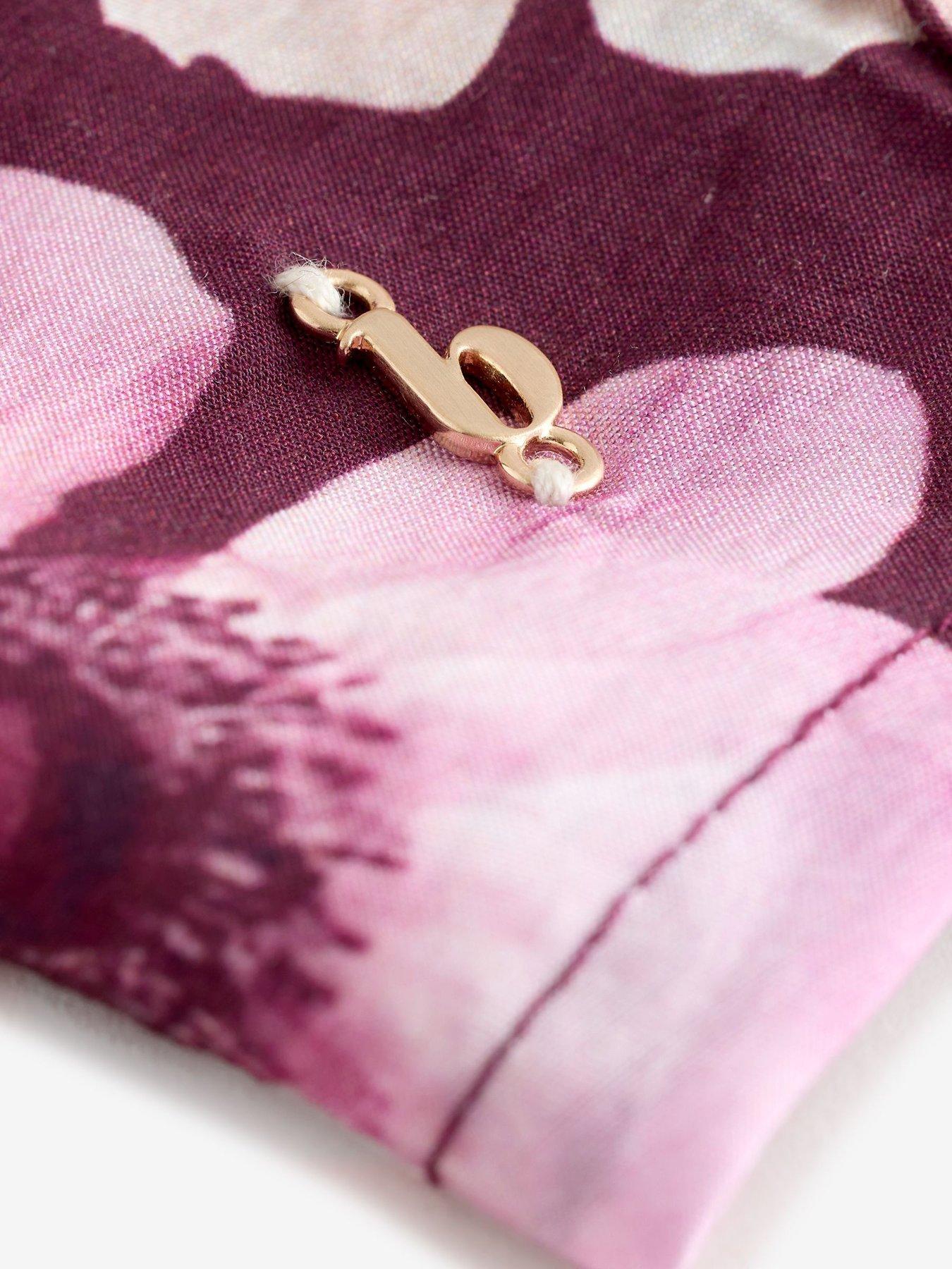 Image 4 of 6 of B By Ted Baker Satin Floral Print Trouser Cami Pj Set - Multi