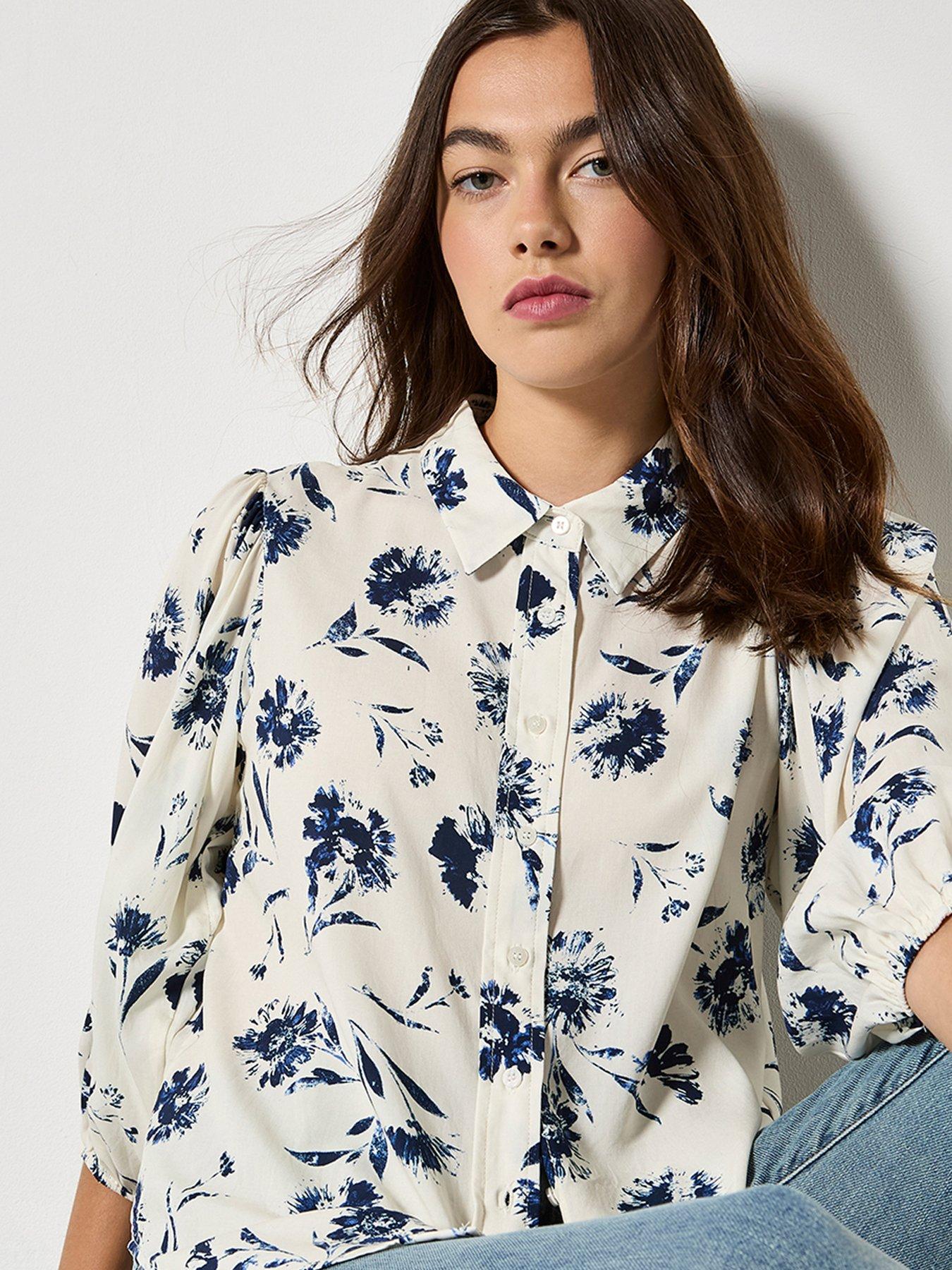 Image 5 of 5 of Apricot Pressed Daisy Shirt