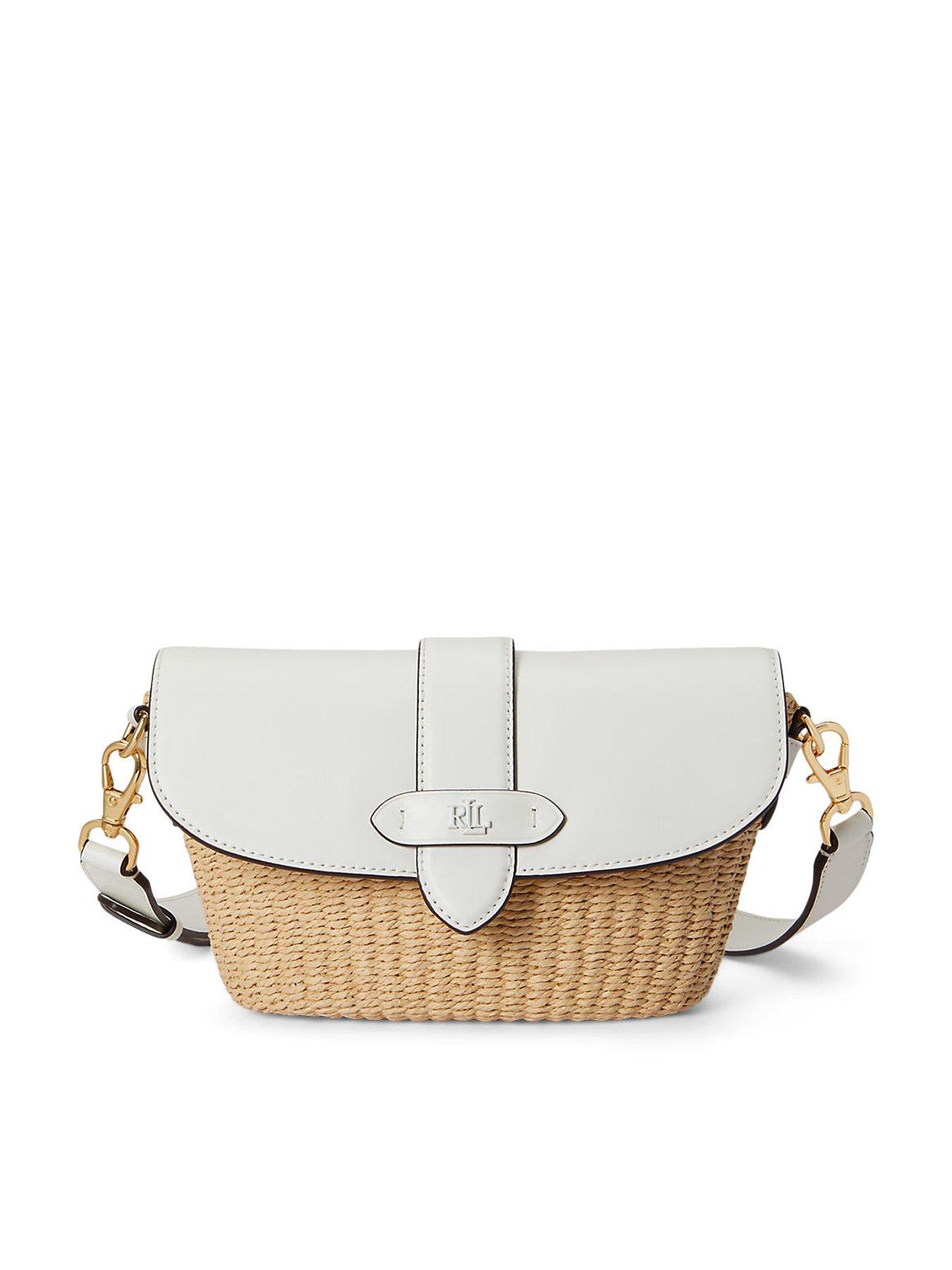 Lauren by Ralph Lauren Lynden Shoulder Bag - White