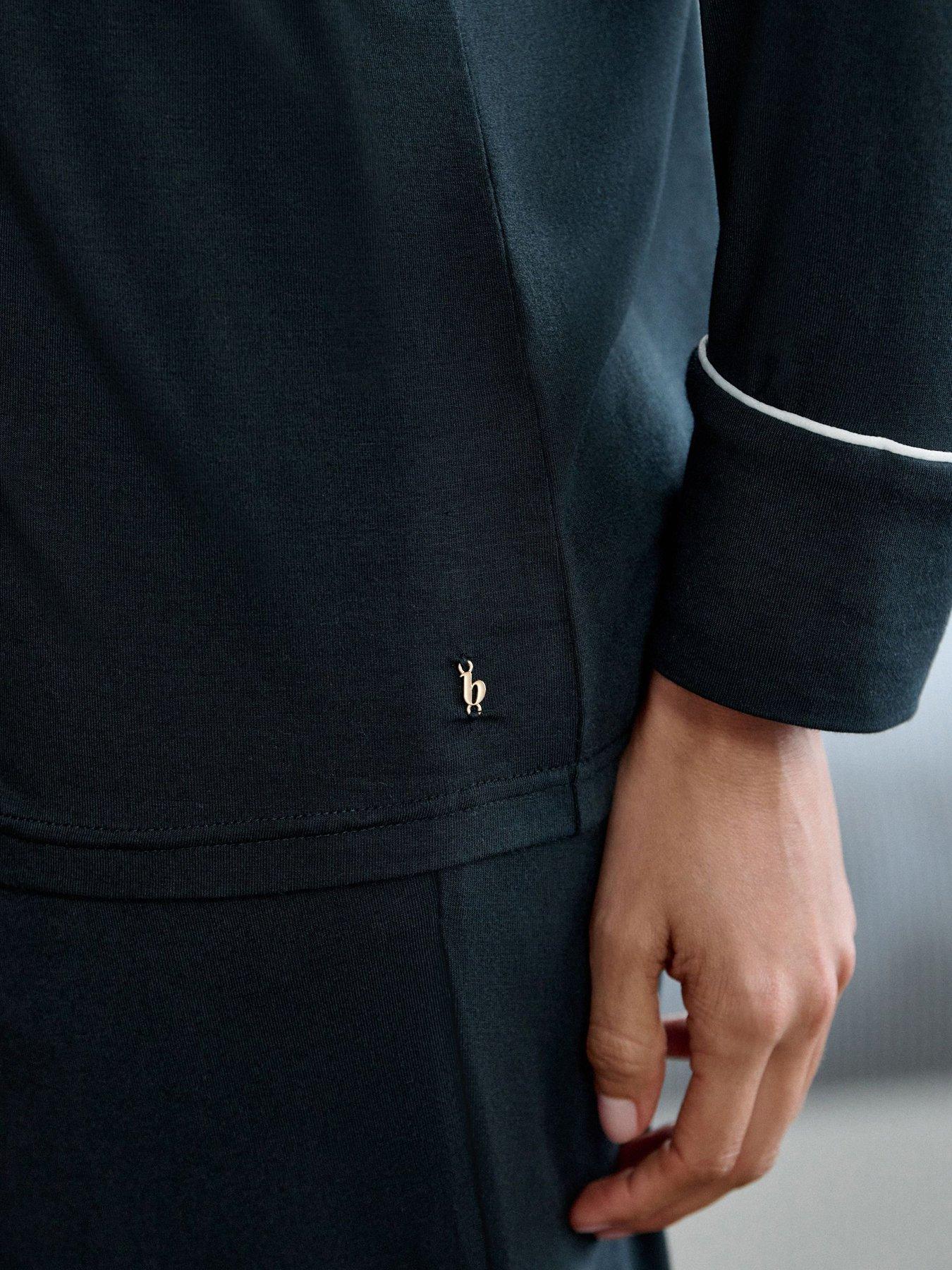 b-by-ted-baker-modal-button-through-pyjama-set-blackoutfit