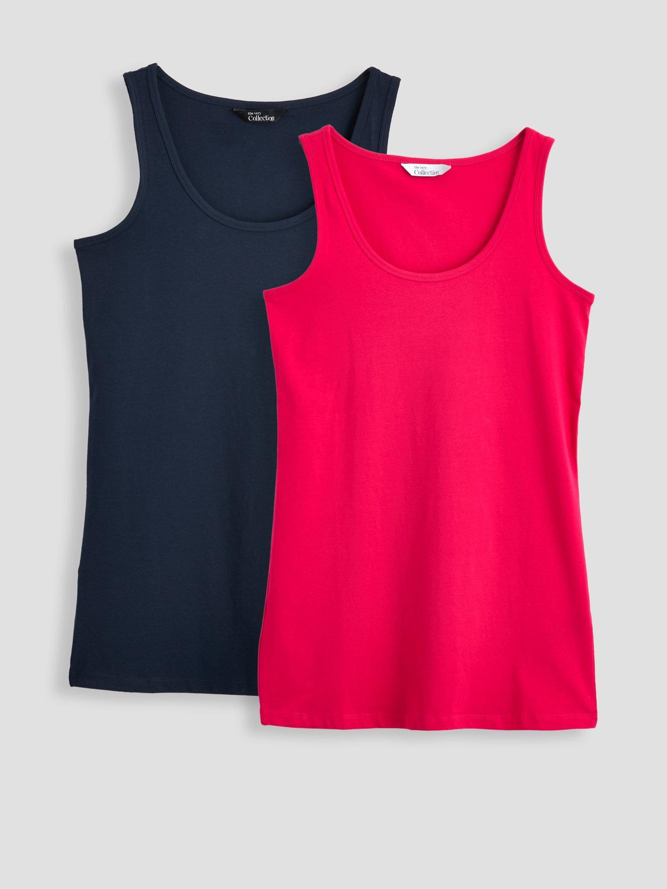 The Very Collection Curve 2 Pack Longline Vest