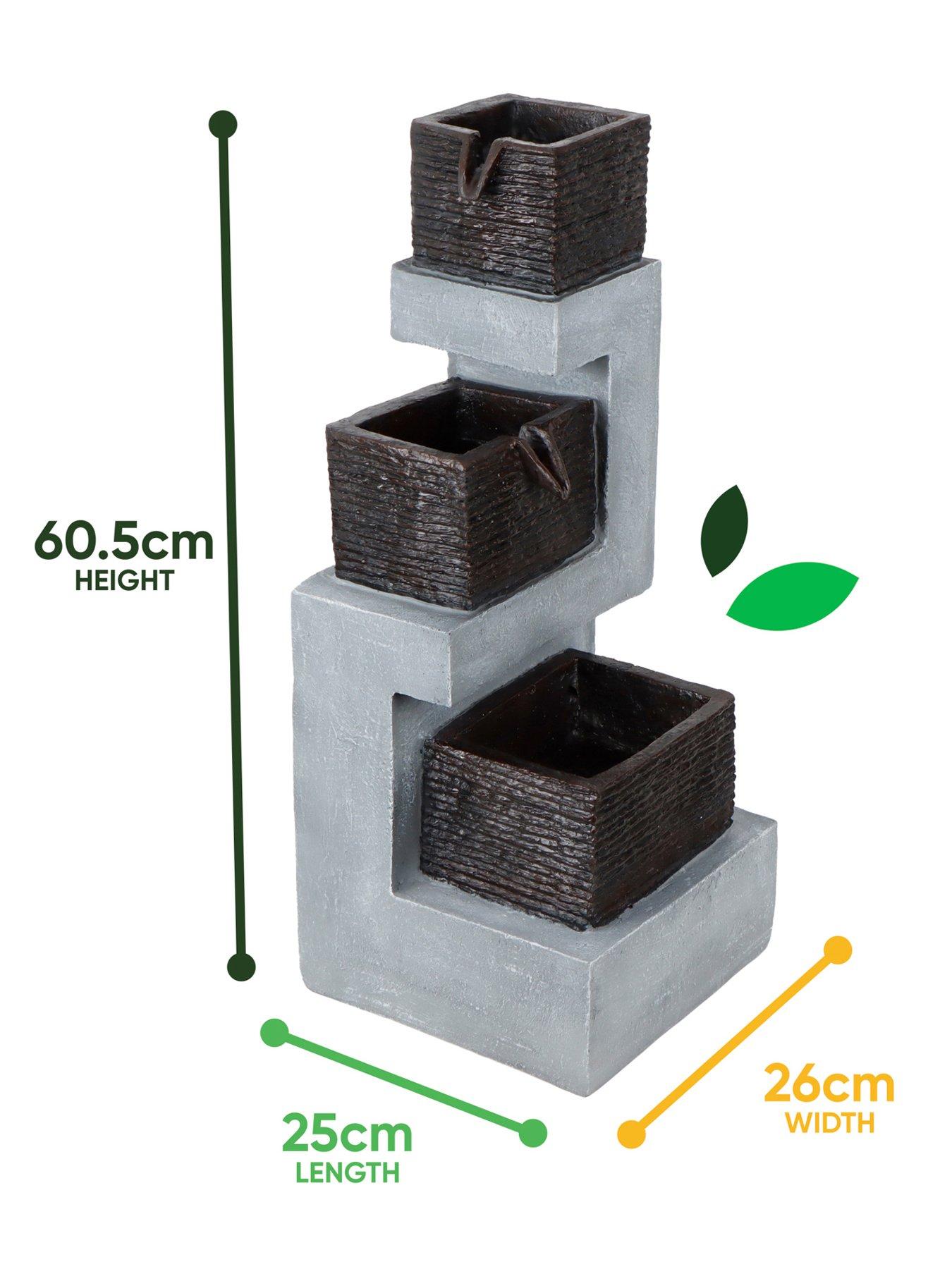 Image 3 of 7 of Streetwize 3 Tiered Solar Fountain
