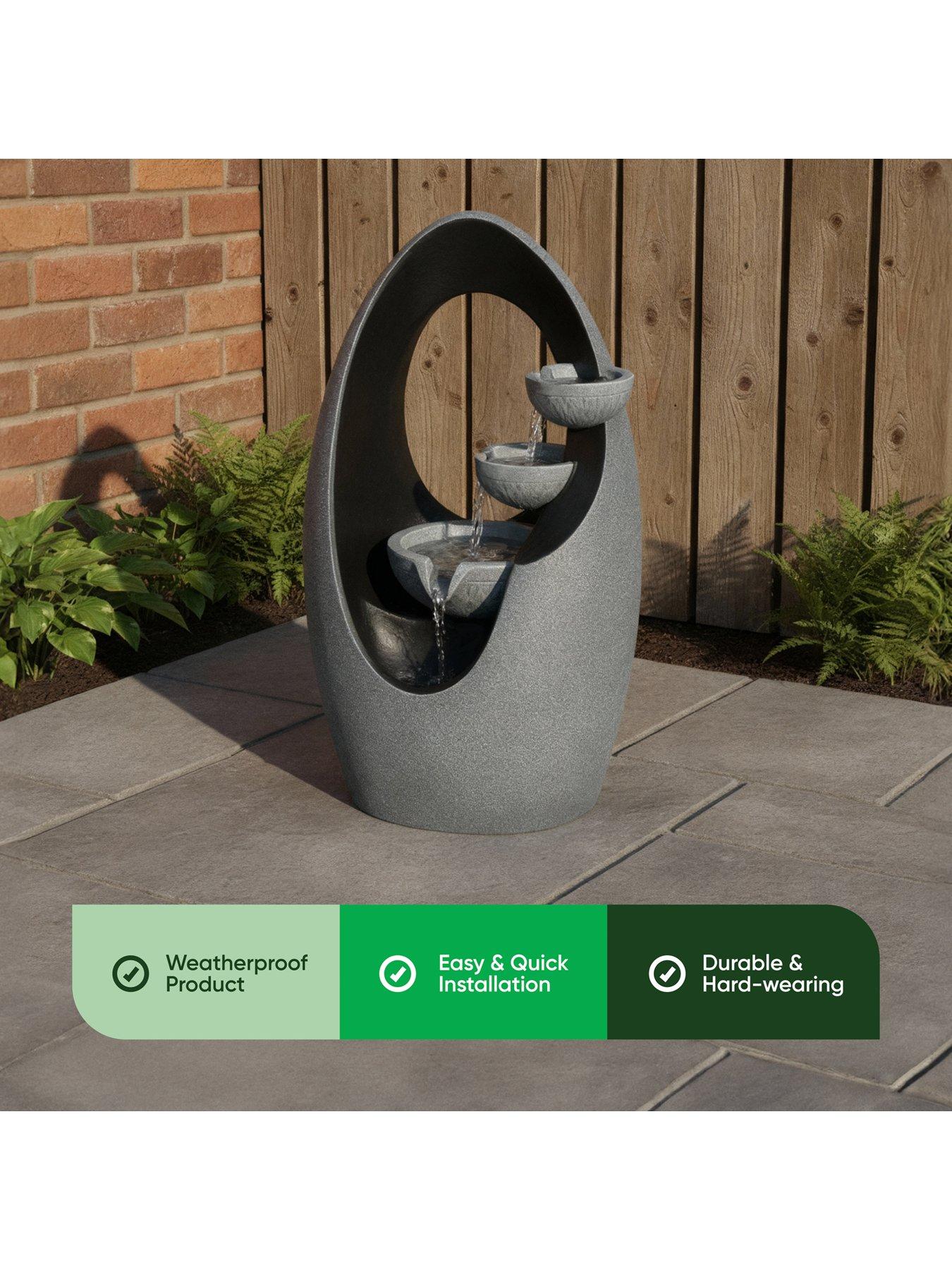 streetwize-sculpted-waterfall-solar-fountainoutfit