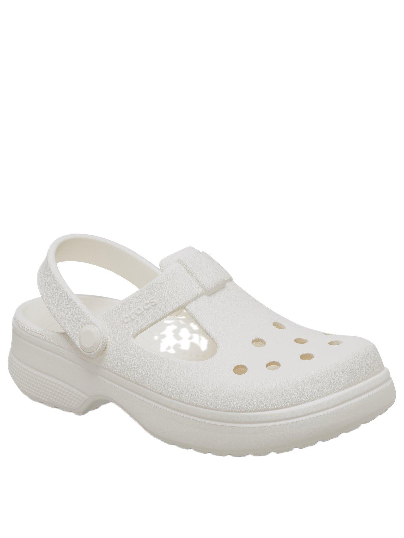 Image 2 of 6 of Crocs Kids Classic Mary Jane Clog - Chalk