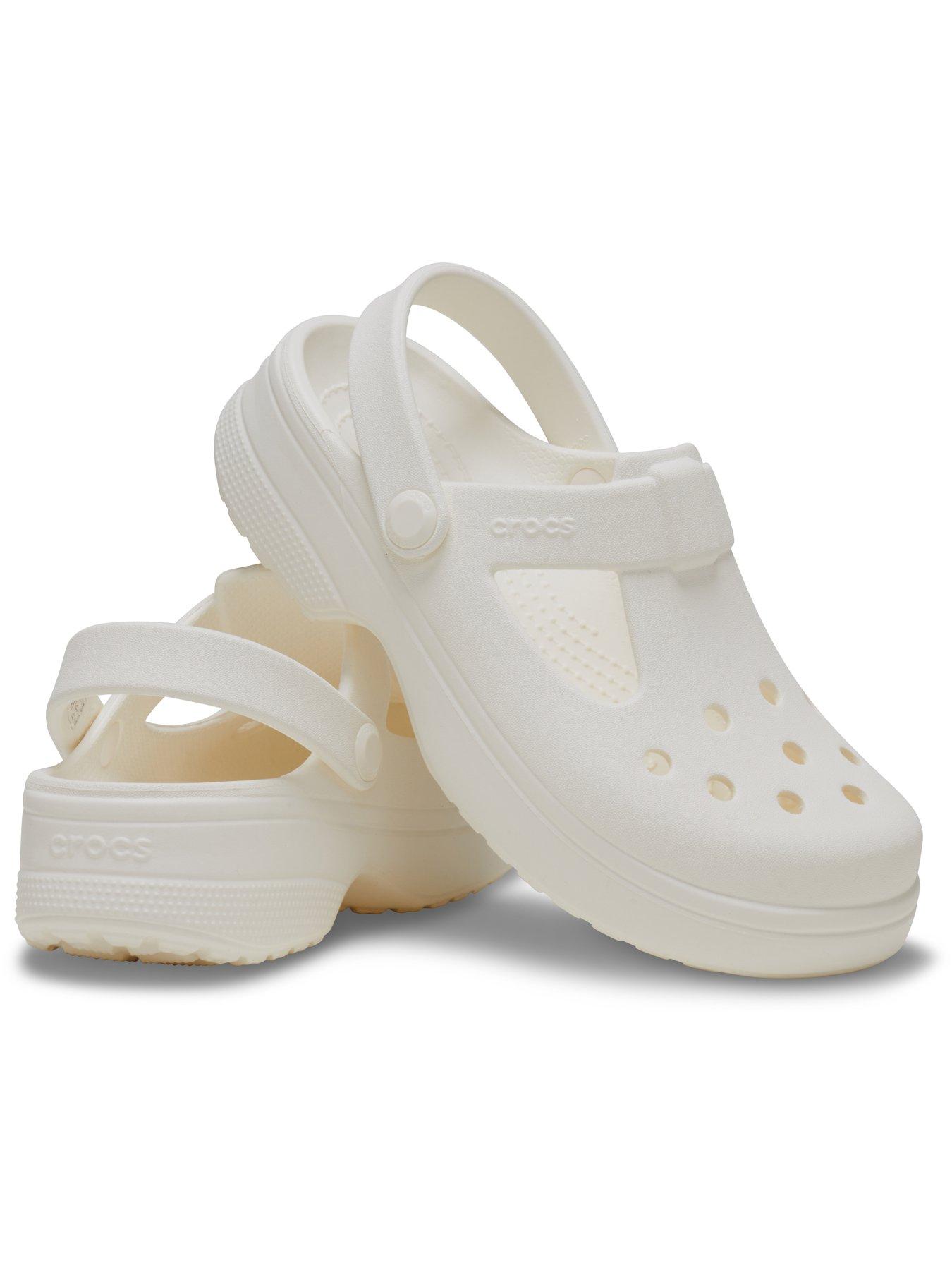 Image 6 of 6 of Crocs Kids Classic Mary Jane Clog - Chalk
