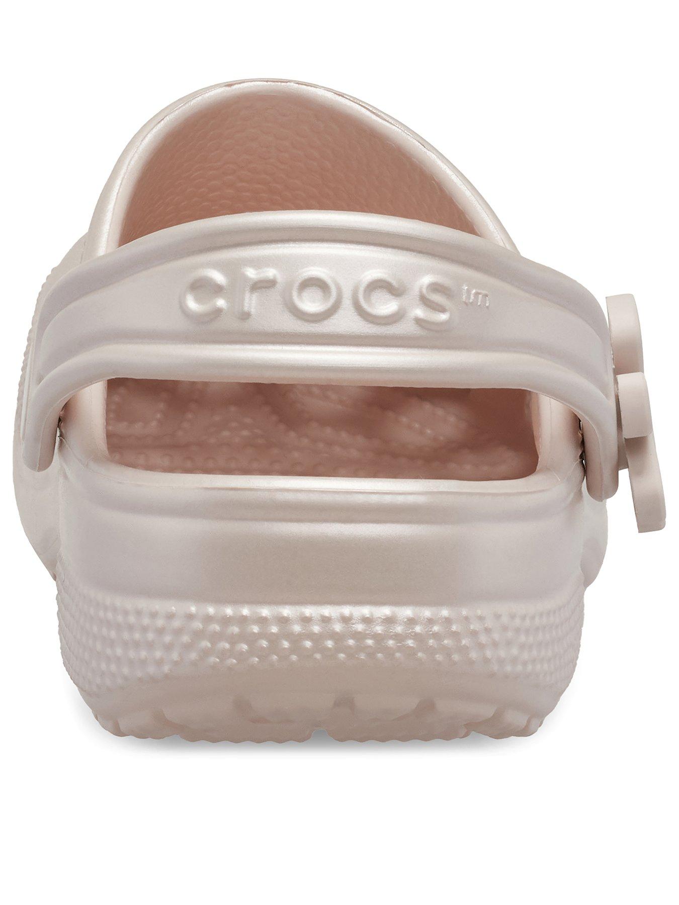 crocs-kids-classic-pearl-shine-clog-pinkback