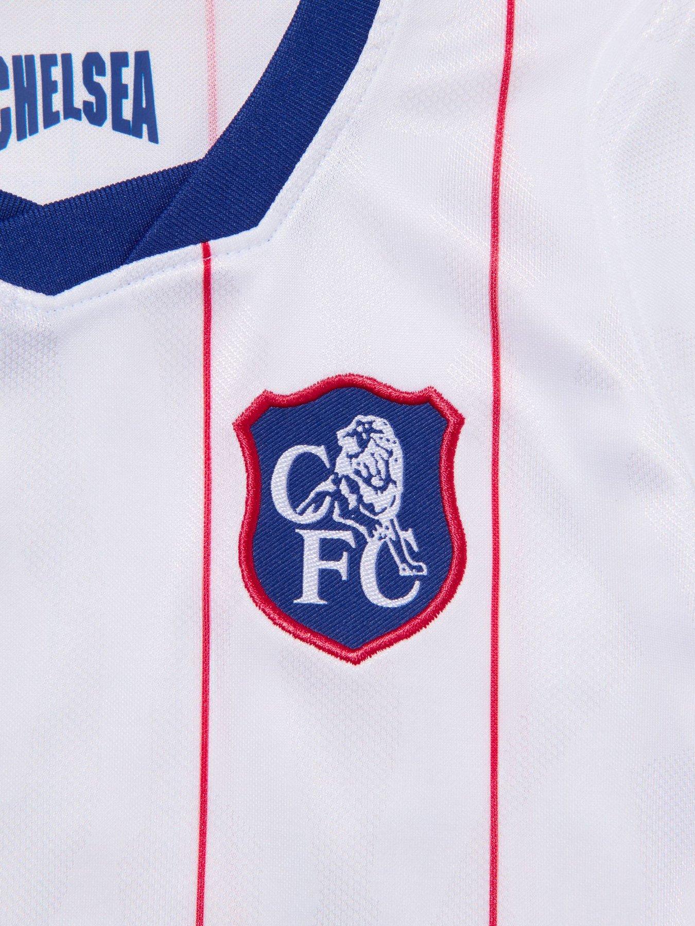 Image 3 of 3 of Nike Girls Chelsea 26/27 Dri-FIT Pinstripe Mini Kit - White