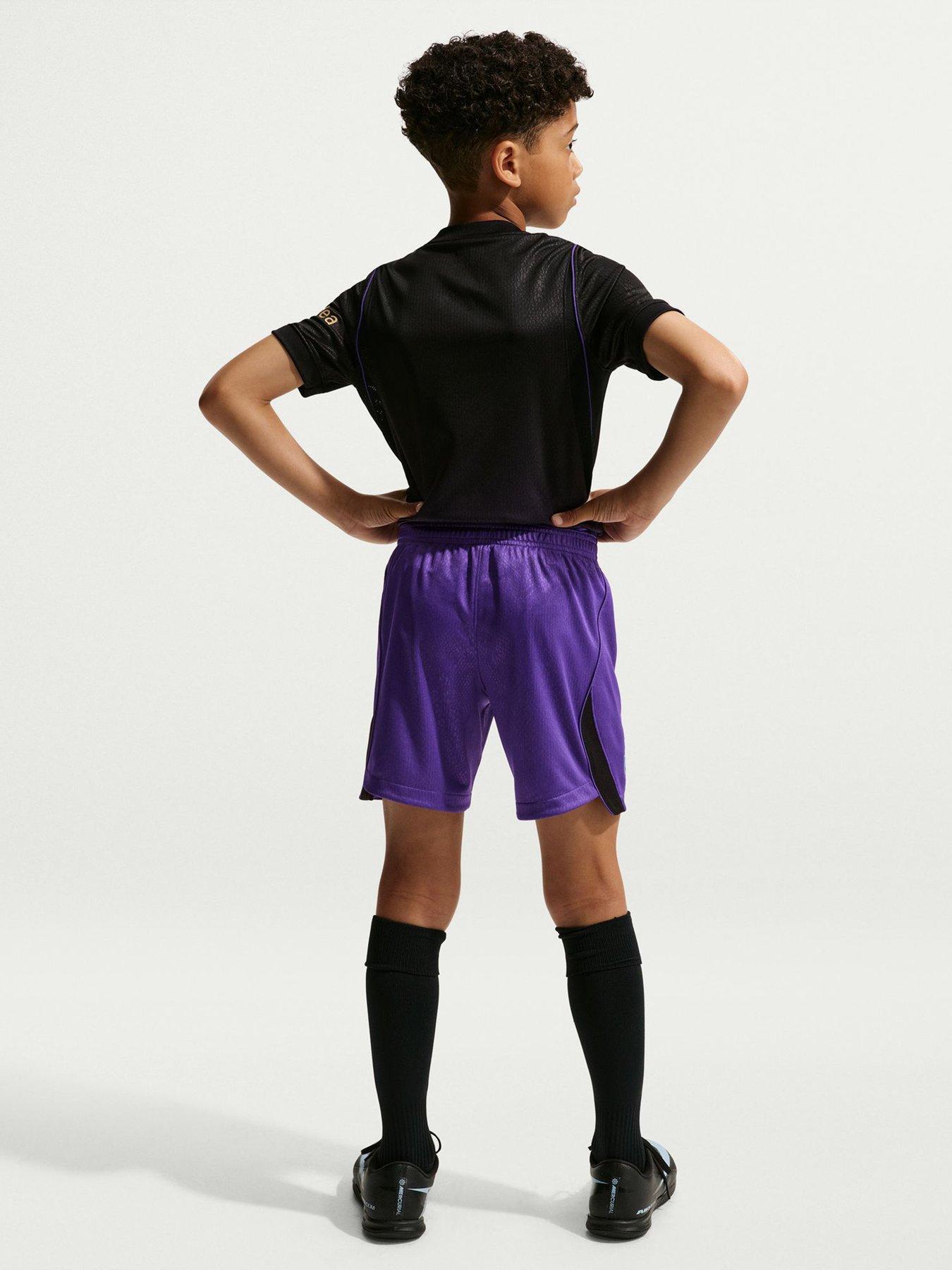 Image 2 of 7 of Nike Junior FC Barcelona X Kobe 26/27 Dri-Fit Stadium Away Short - Purple