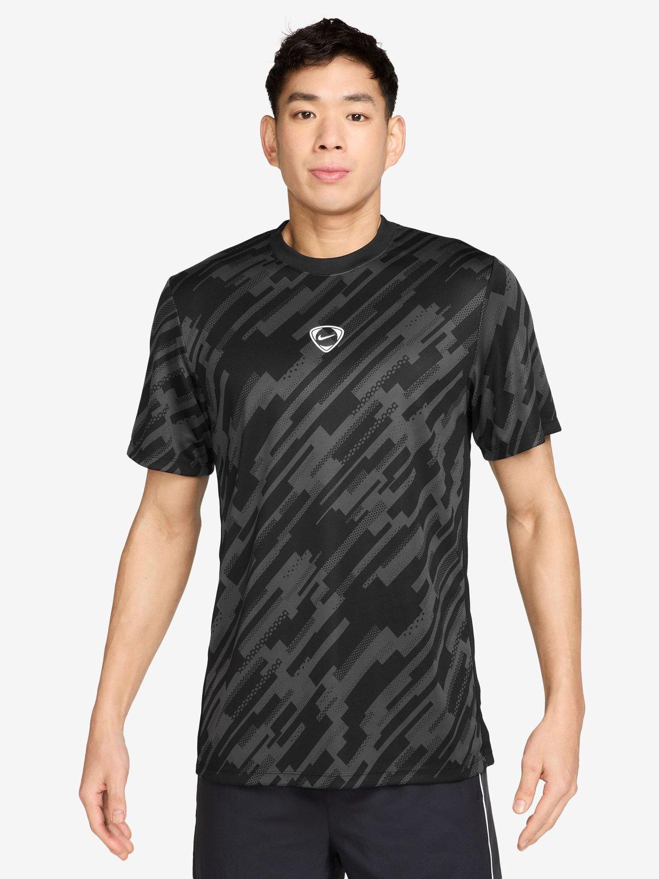 Image 1 of 3 of Nike Mens Dri-Fit Academy Short Sleeve Top - Black