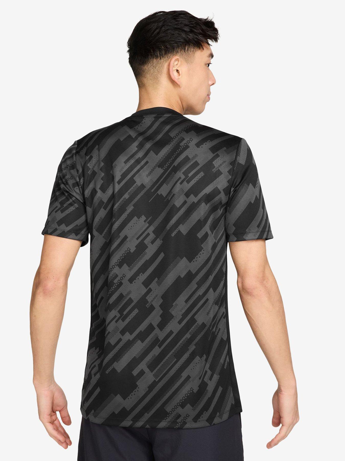 Image 2 of 3 of Nike Mens Dri-Fit Academy Short Sleeve Top - Black