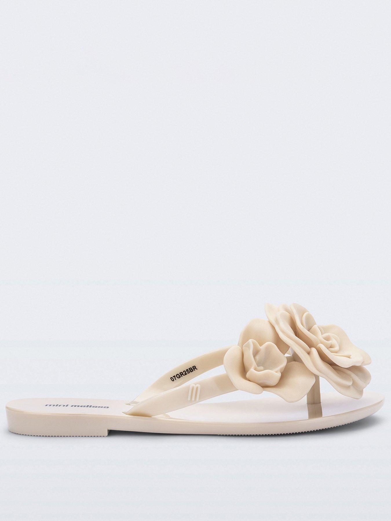 mini-melissa-harmonic-petals-jelly-flip-flops-beige