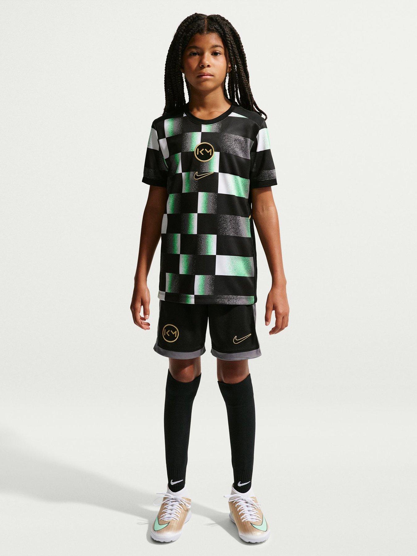 Image 3 of 7 of Nike Junior Mbappe Academy Dri-Fit Academy25 Short Sleeve Top - Black