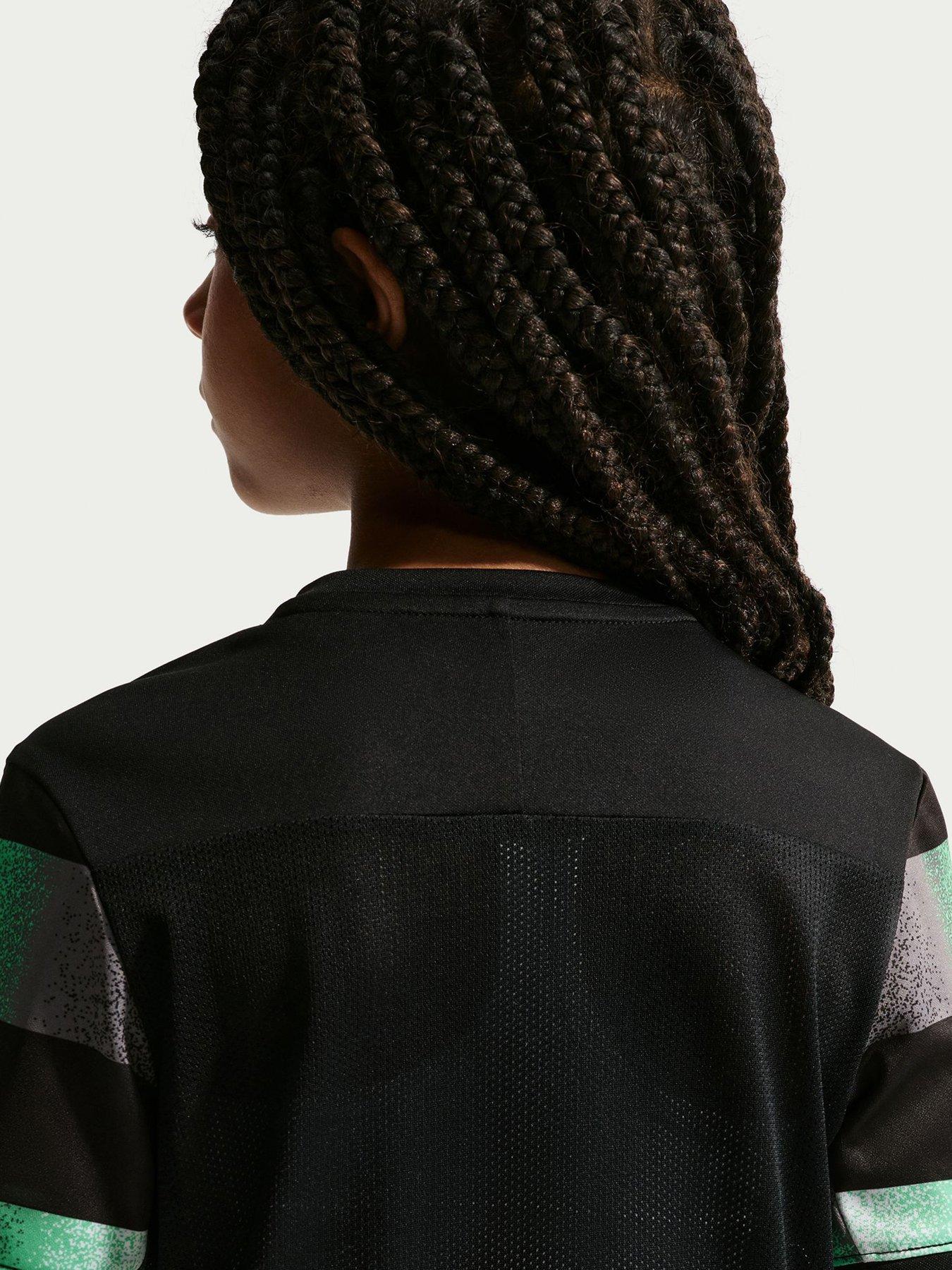 Image 4 of 7 of Nike Junior Mbappe Academy Dri-Fit Academy25 Short Sleeve Top - Black