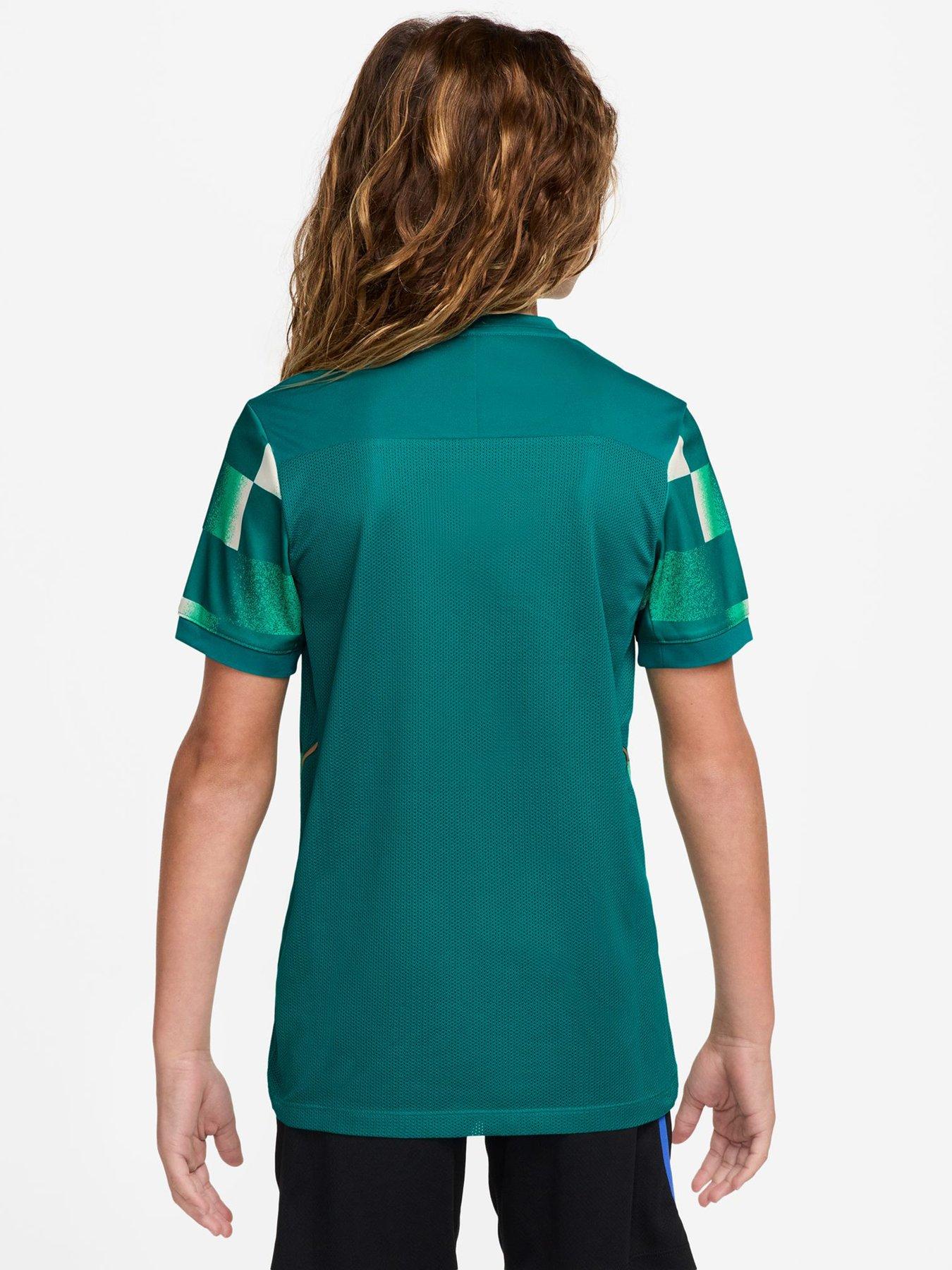 Image 2 of 7 of Nike Junior Mbappe Academy Dri-Fit Academy25 Short Sleeve Top - Green