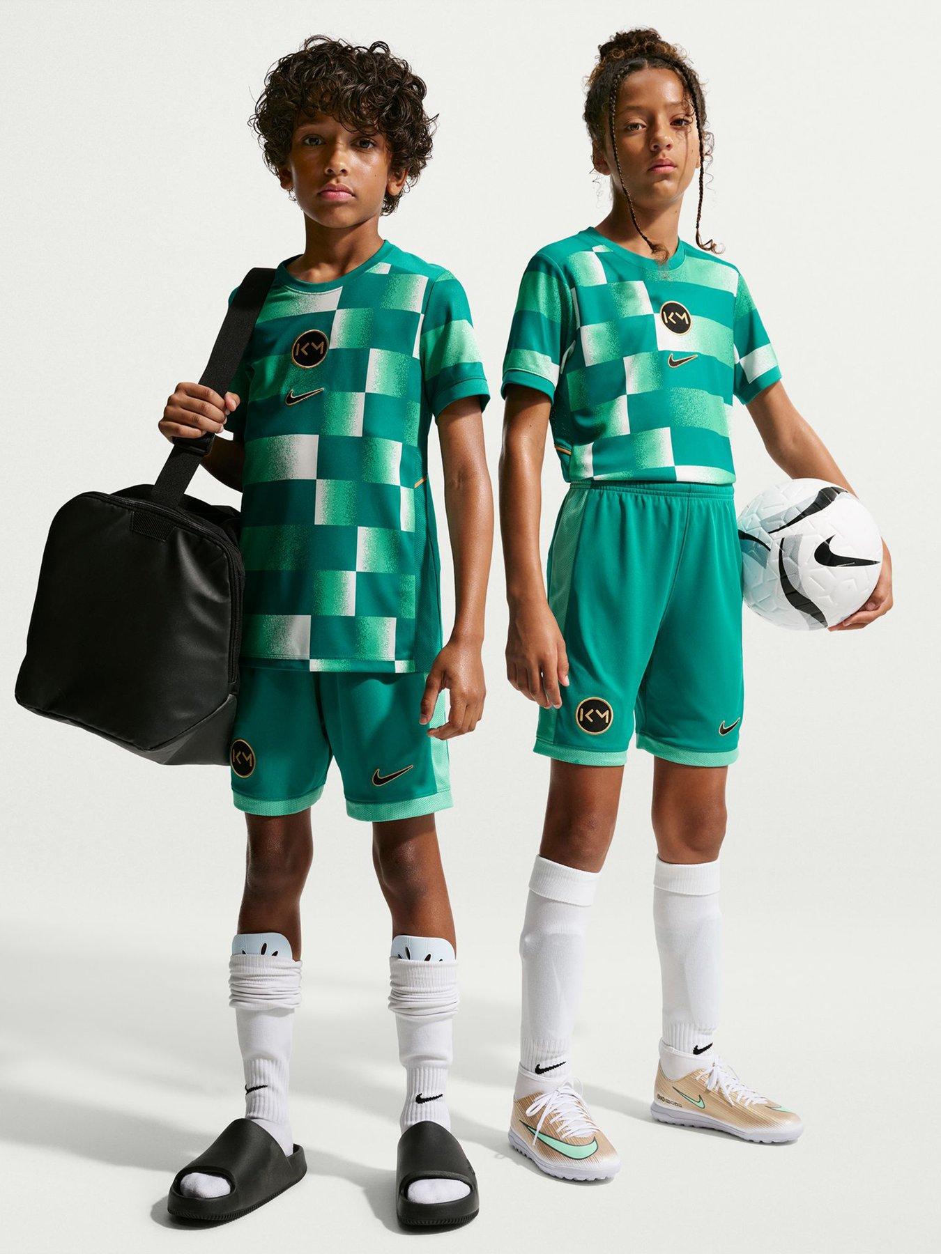 Image 1 of 7 of Nike Junior Mbappe Academy Dri-Fit Academy25 Short - Green