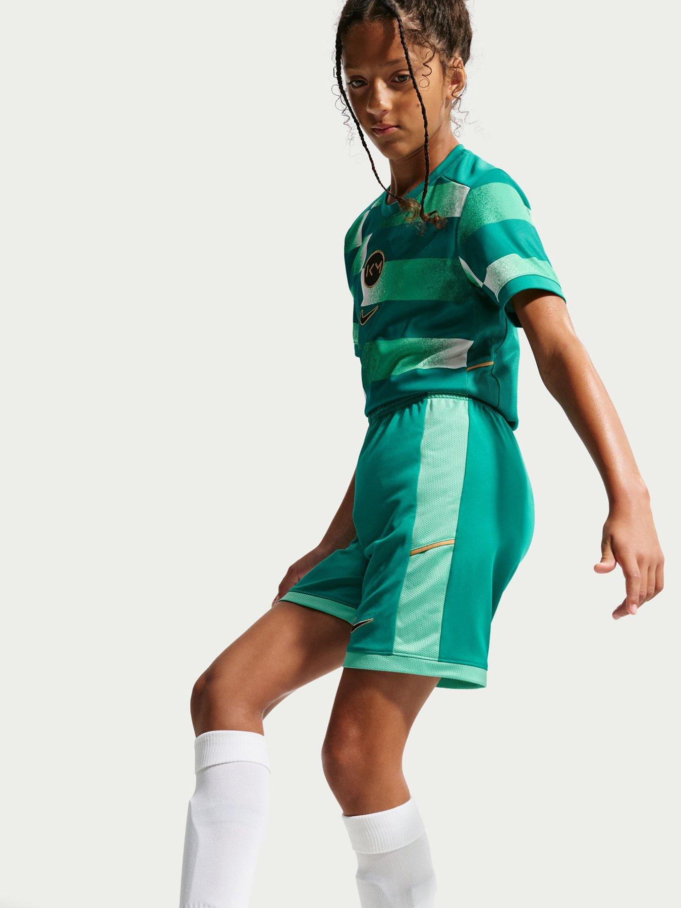 Image 3 of 7 of Nike Junior Mbappe Academy Dri-Fit Academy25 Short - Green