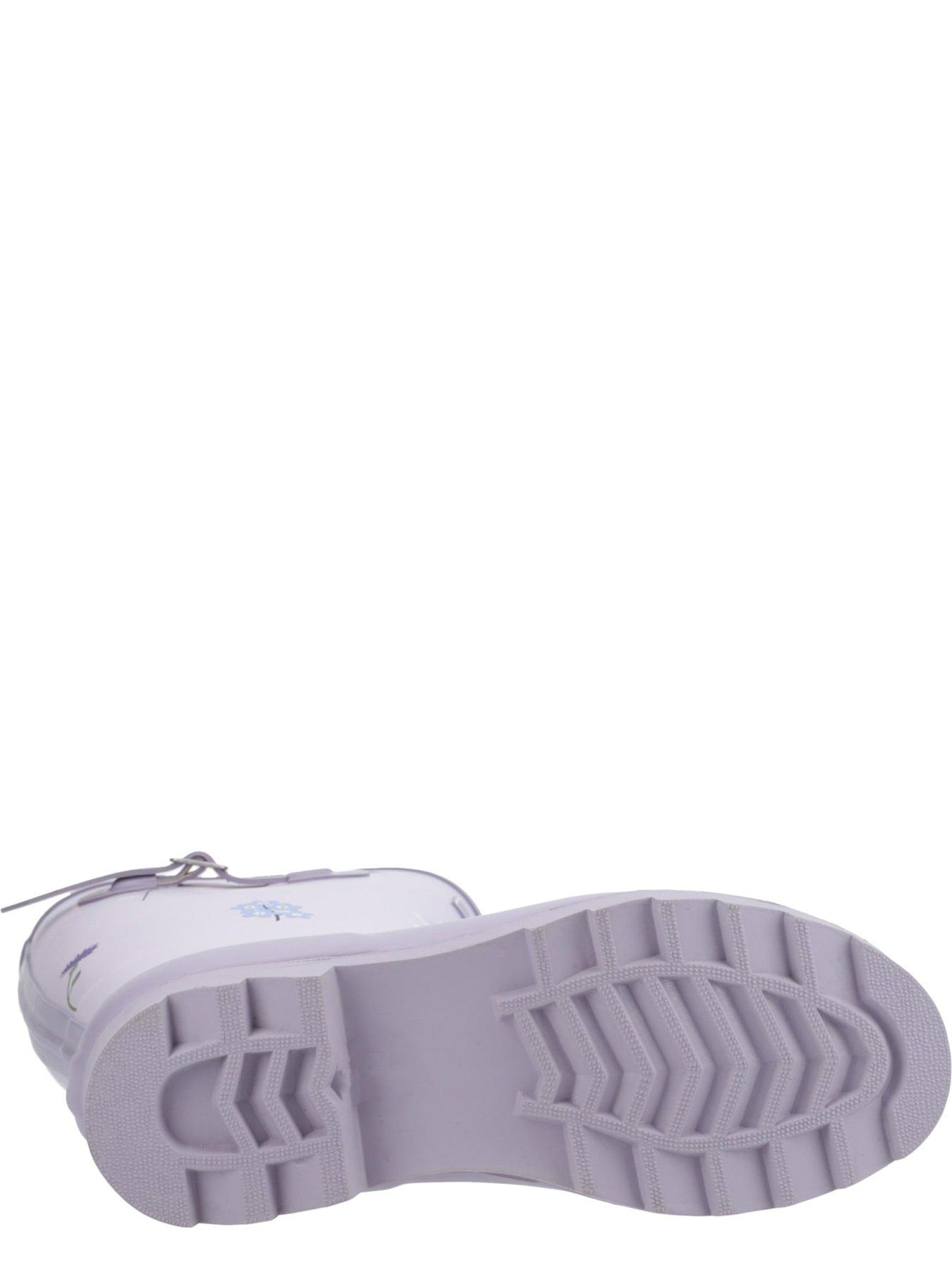 Image 5 of 5 of Cotswold Womens Wildflower Tall Wellingtons - Lilac