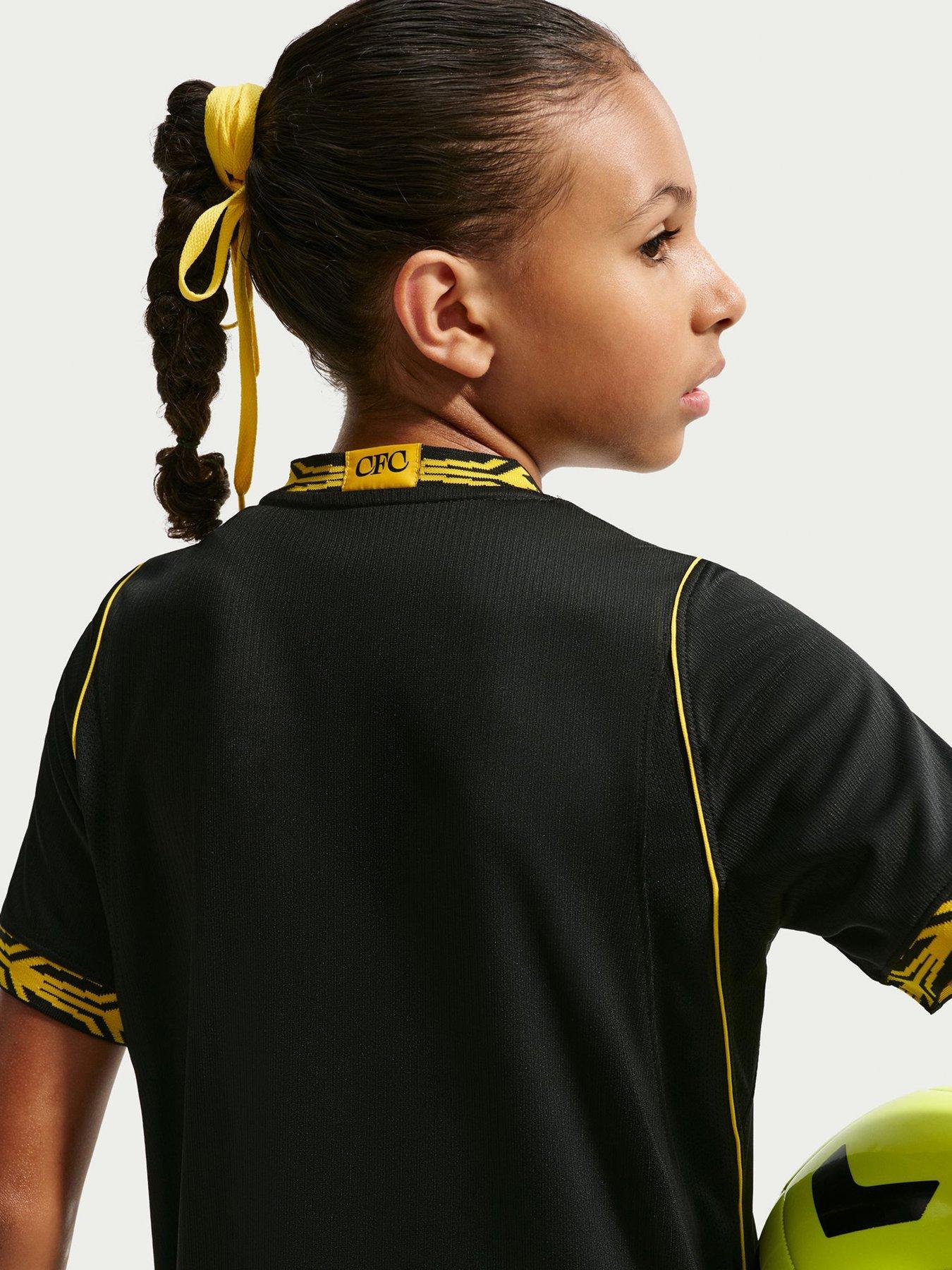 Image 5 of 7 of Nike Junior Chelsea 26/27 Dri-Fit Away Stadium Short Sleeve Replica Jersey - Black