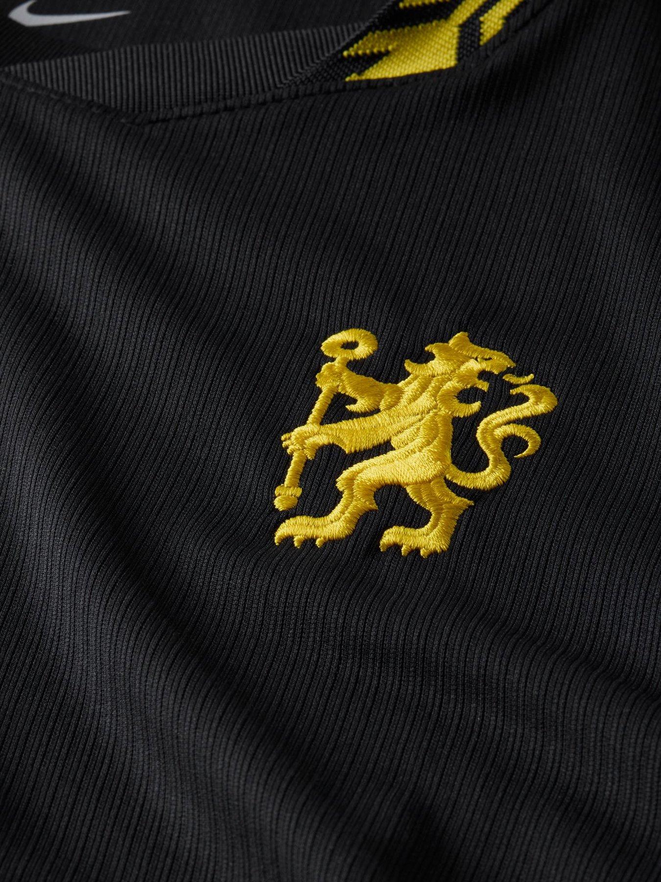 Image 6 of 7 of Nike Junior Chelsea 26/27 Dri-Fit Away Stadium Short Sleeve Replica Jersey - Black