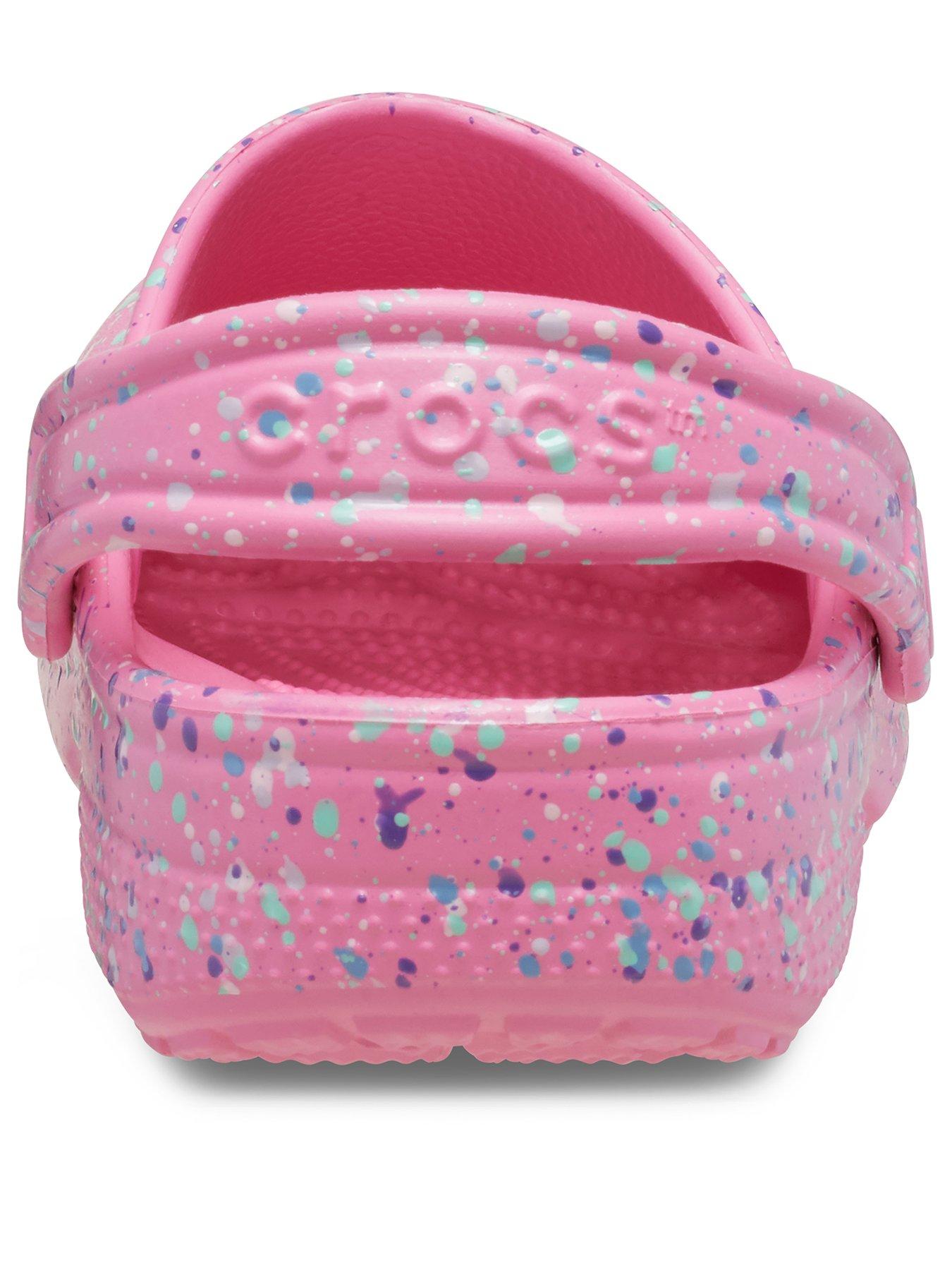 Image 3 of 6 of Crocs Classic Paint Splatter Clog T