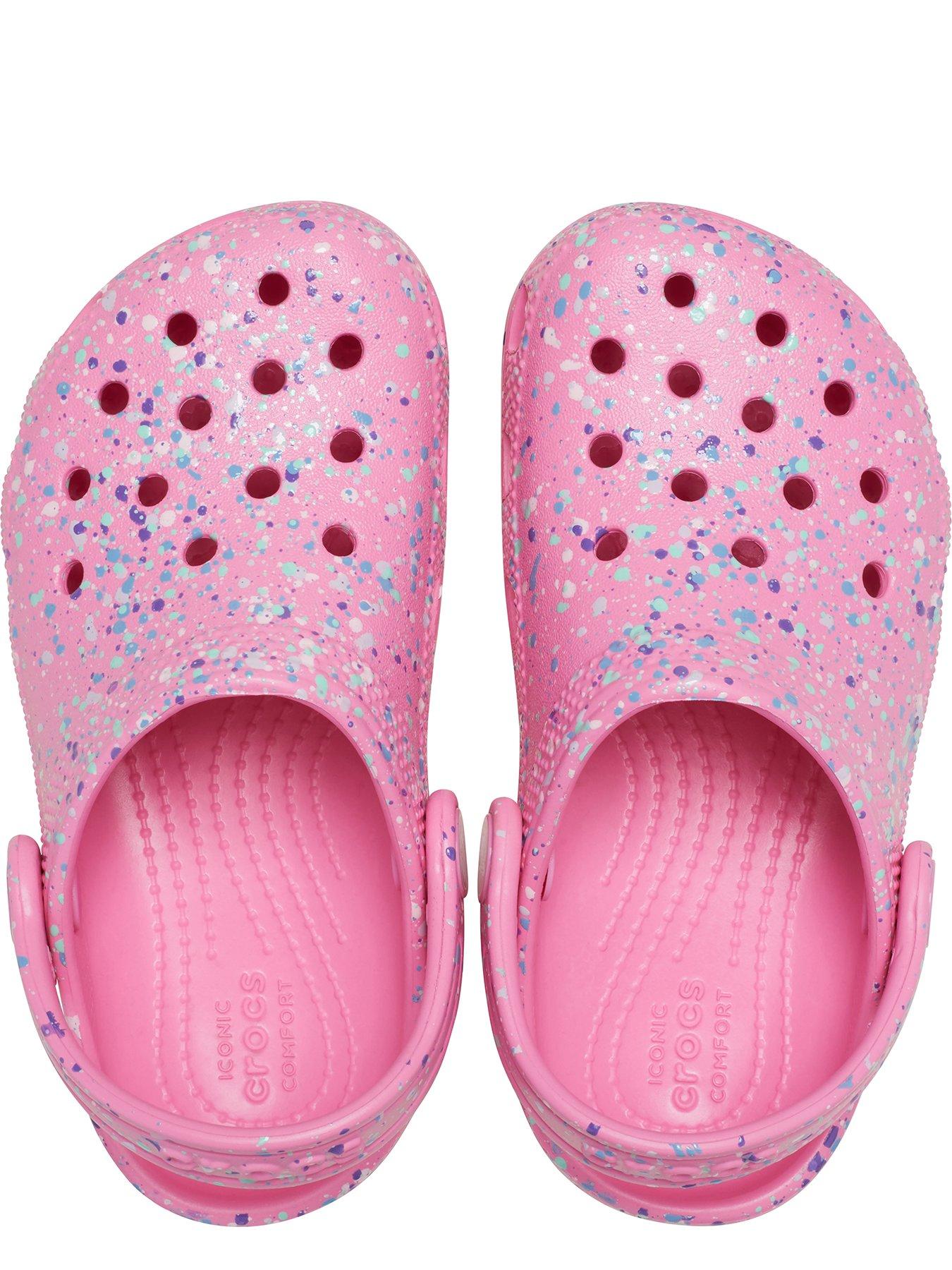 Image 4 of 6 of Crocs Classic Paint Splatter Clog T