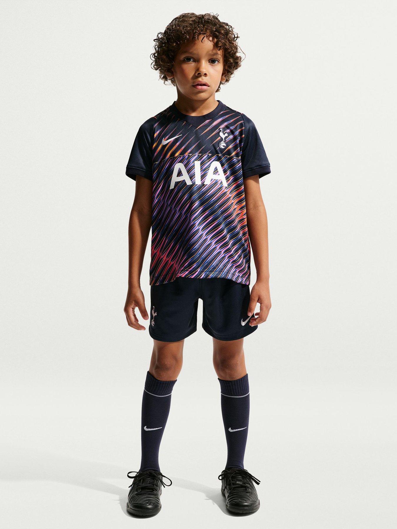 Image 3 of 7 of Nike Little Kids Tottenham Hotspur Dri-Fit Kit Stadium Away - Navy