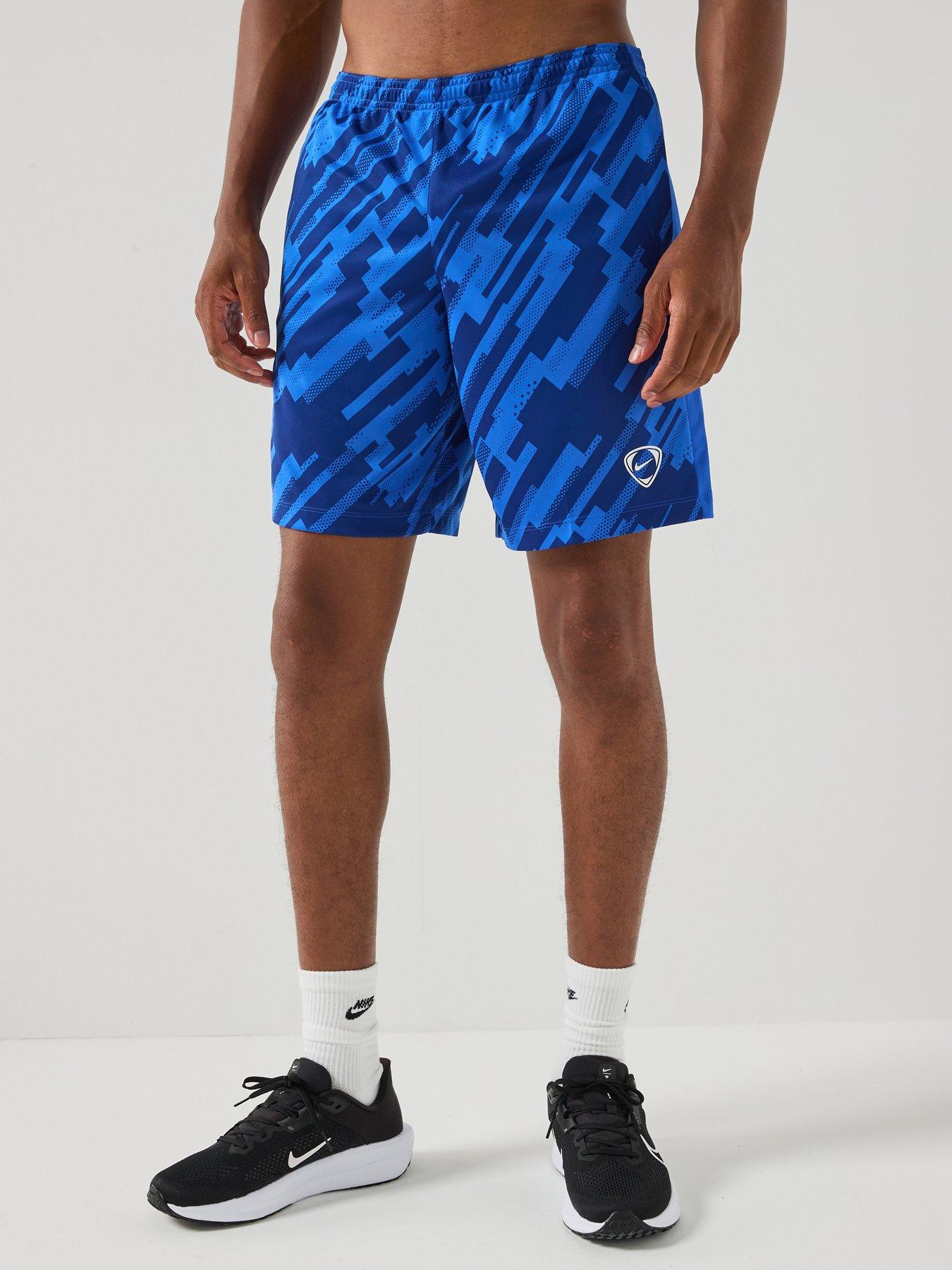 Image 1 of 7 of Nike Mens Dri-Fit Academy Short - Blue