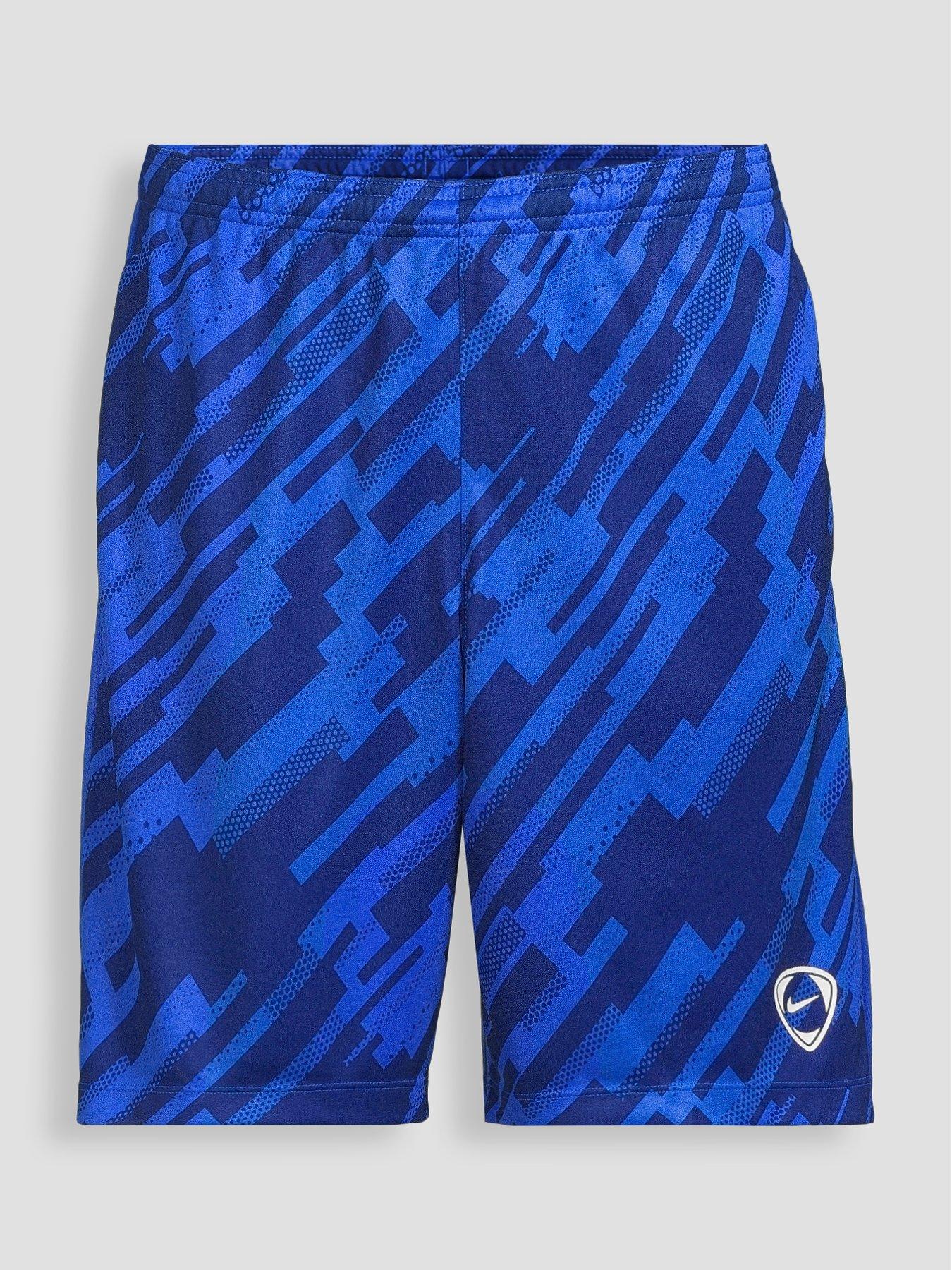 Image 7 of 7 of Nike Mens Dri-Fit Academy Short - Blue