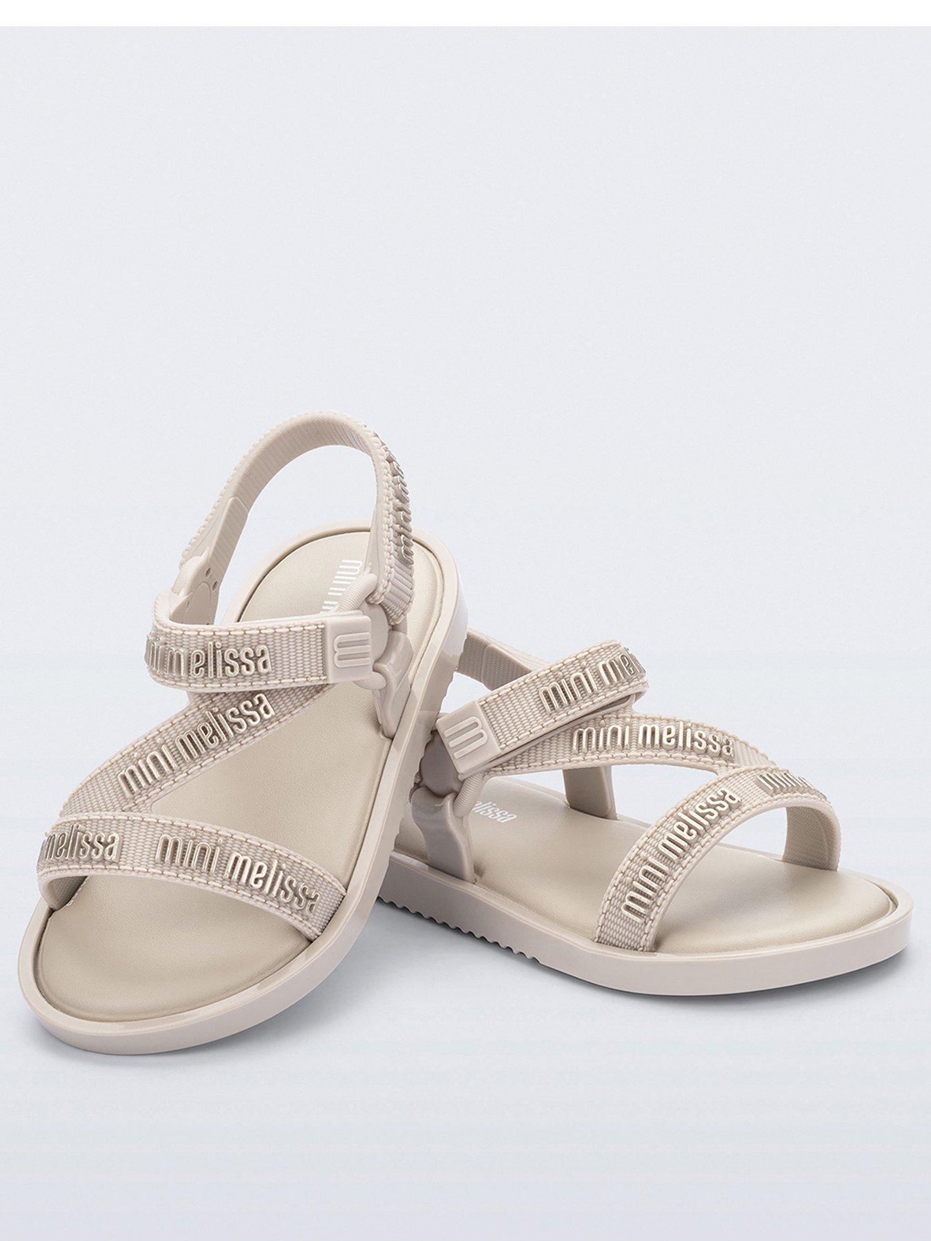 mini-melissa-stripes-m-lover-sandal-beigestillFront