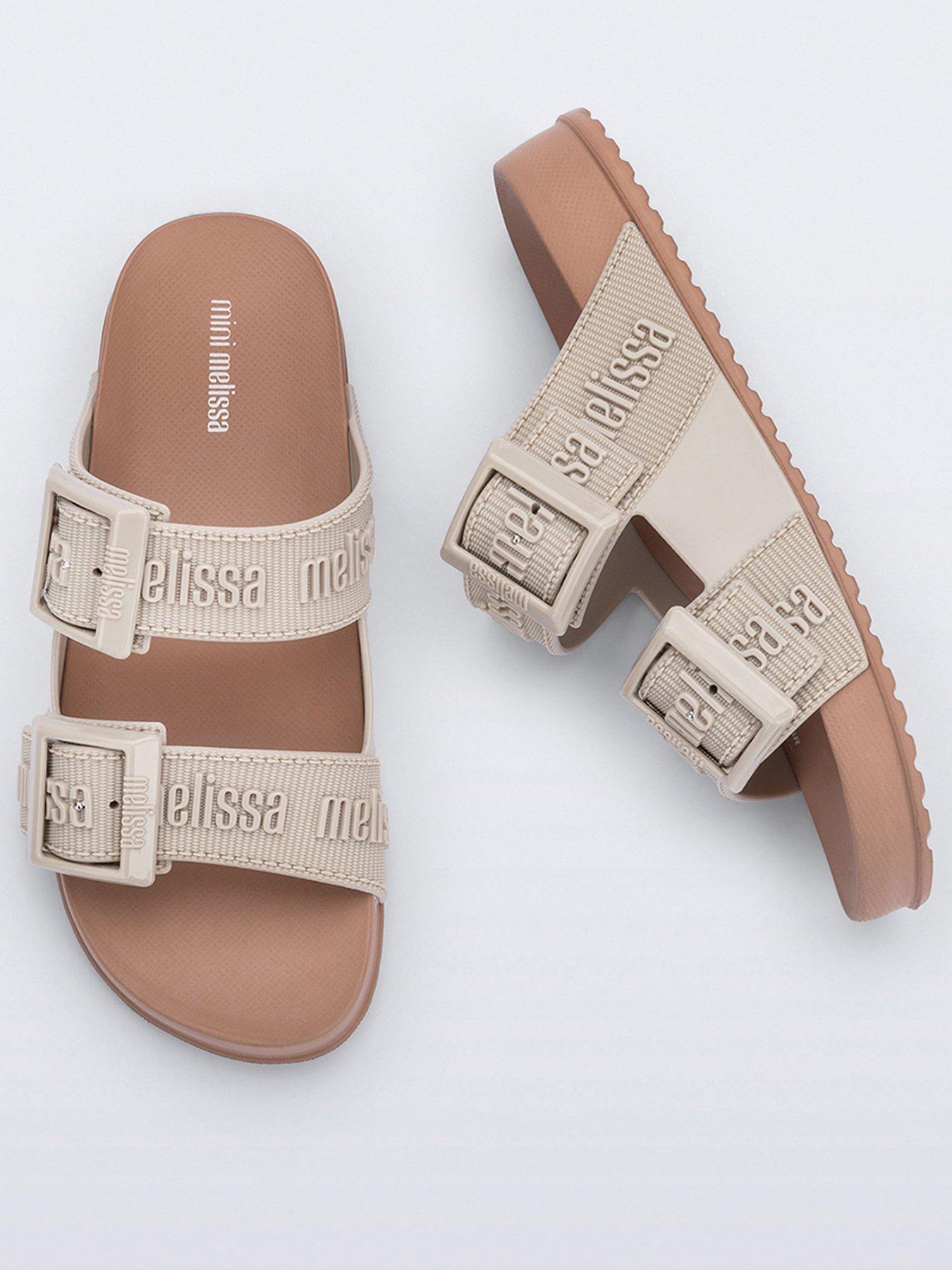 Image 3 of 4 of Mini Melissa Cozy Slide Sandal &nbsp;- Beige