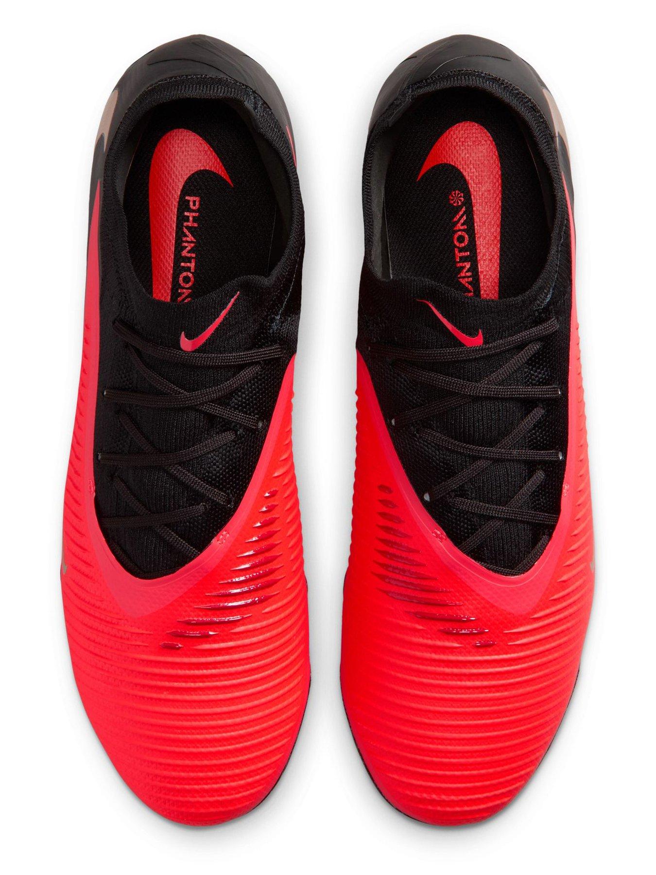 Image 4 of 7 of Nike Mens Phantom 6 Low Pro Firm Ground Football Boots - Black