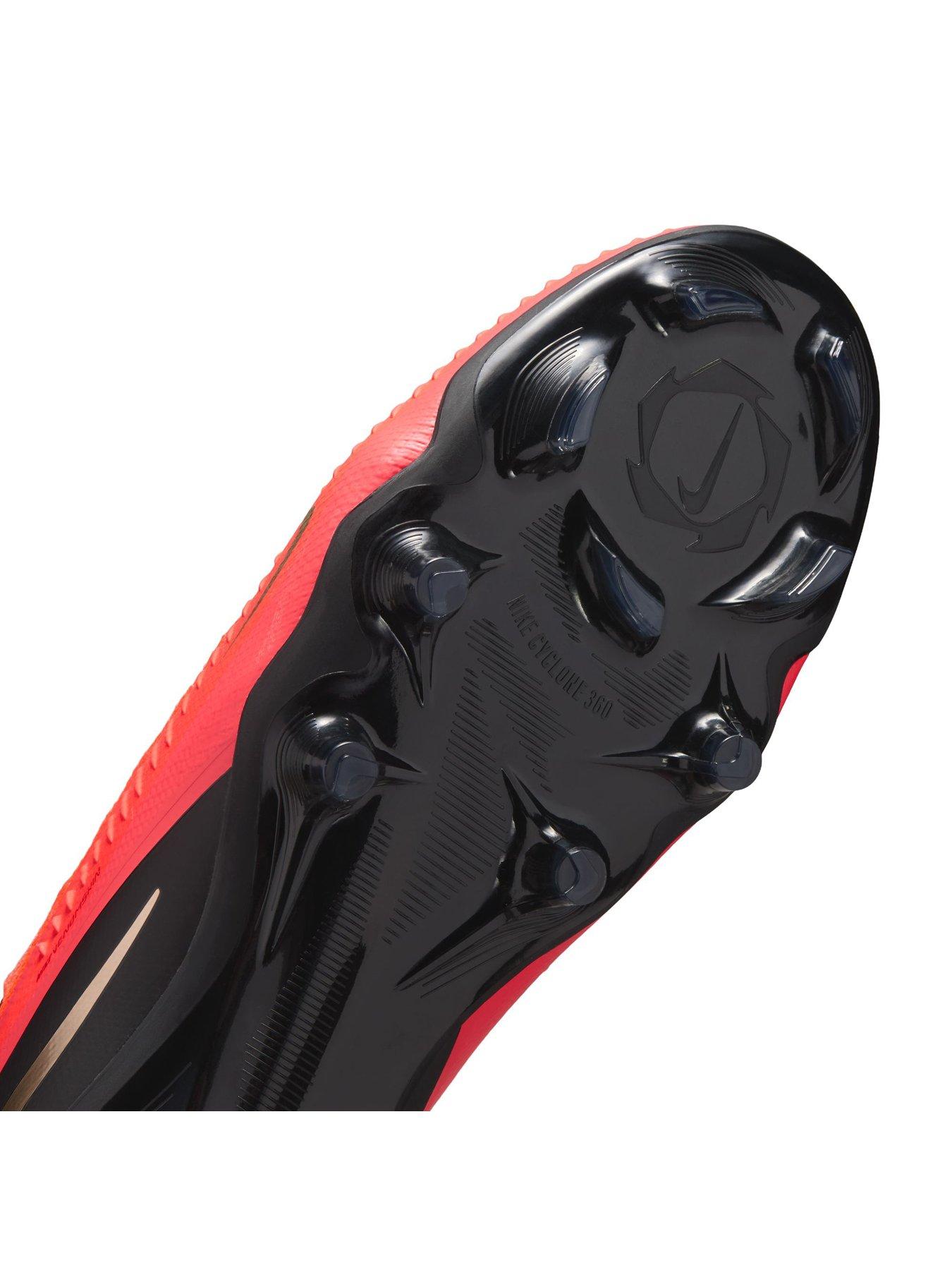 Image 6 of 7 of Nike Mens Phantom 6 High Pro Firm Ground Football Boots - Black
