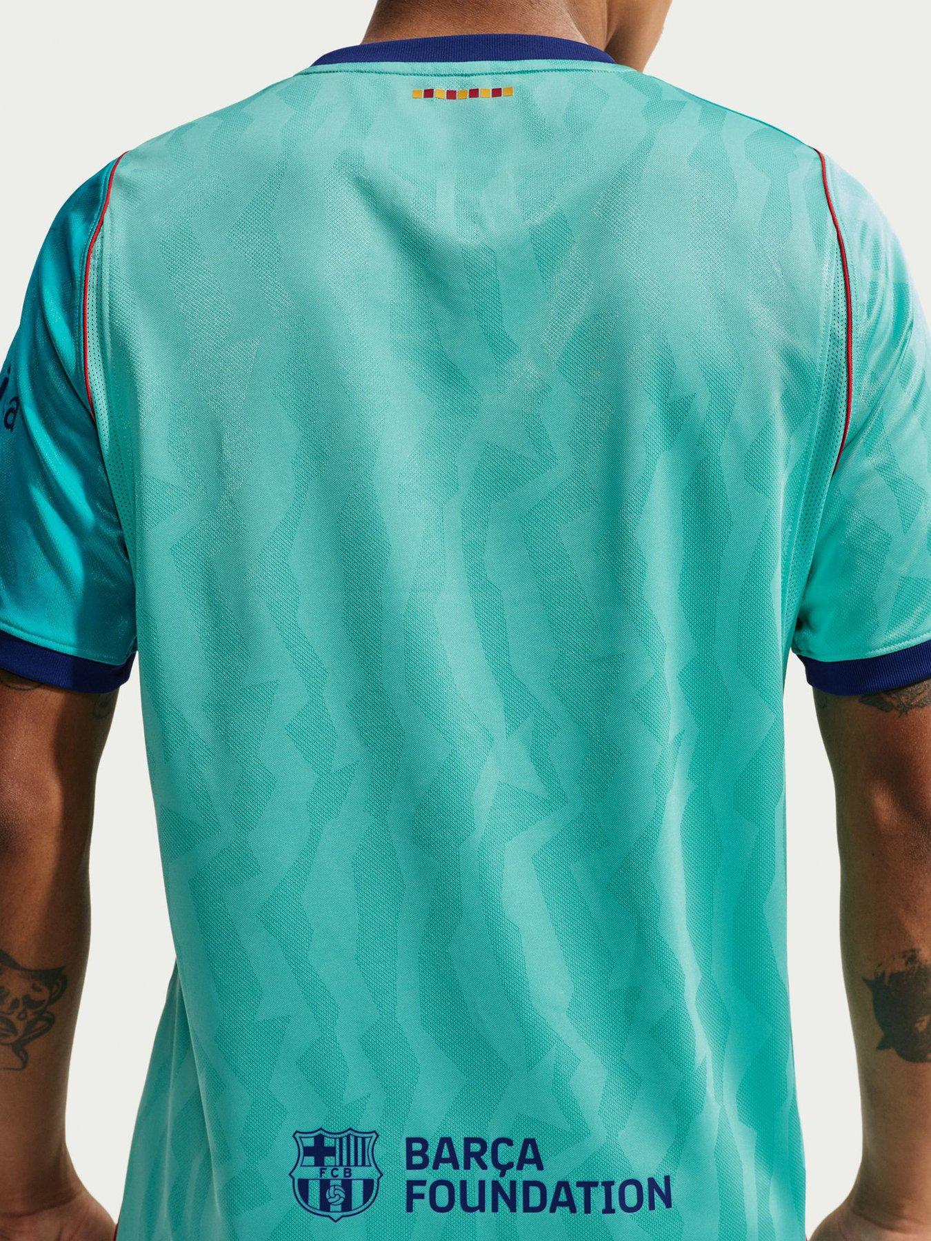 Image 2 of 6 of Nike Mens Fc Barcelona 26/27 Dri-fit Third Stadium Short Sleeve Replica Jersey