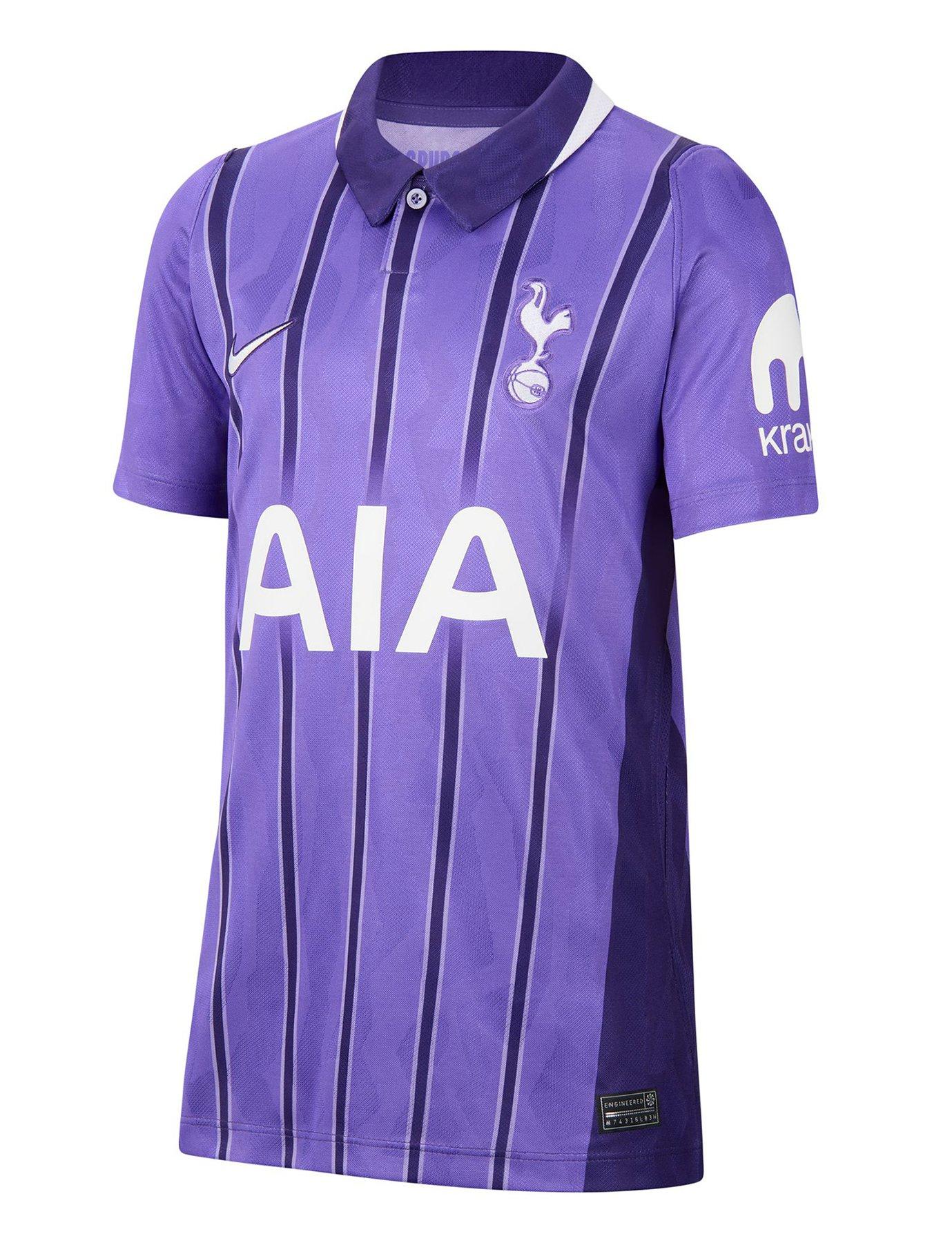 Image 2 of 7 of Nike Boys Tottenham Hotspur 26/27 Dri-FIT Third Replica Jersey - Purple