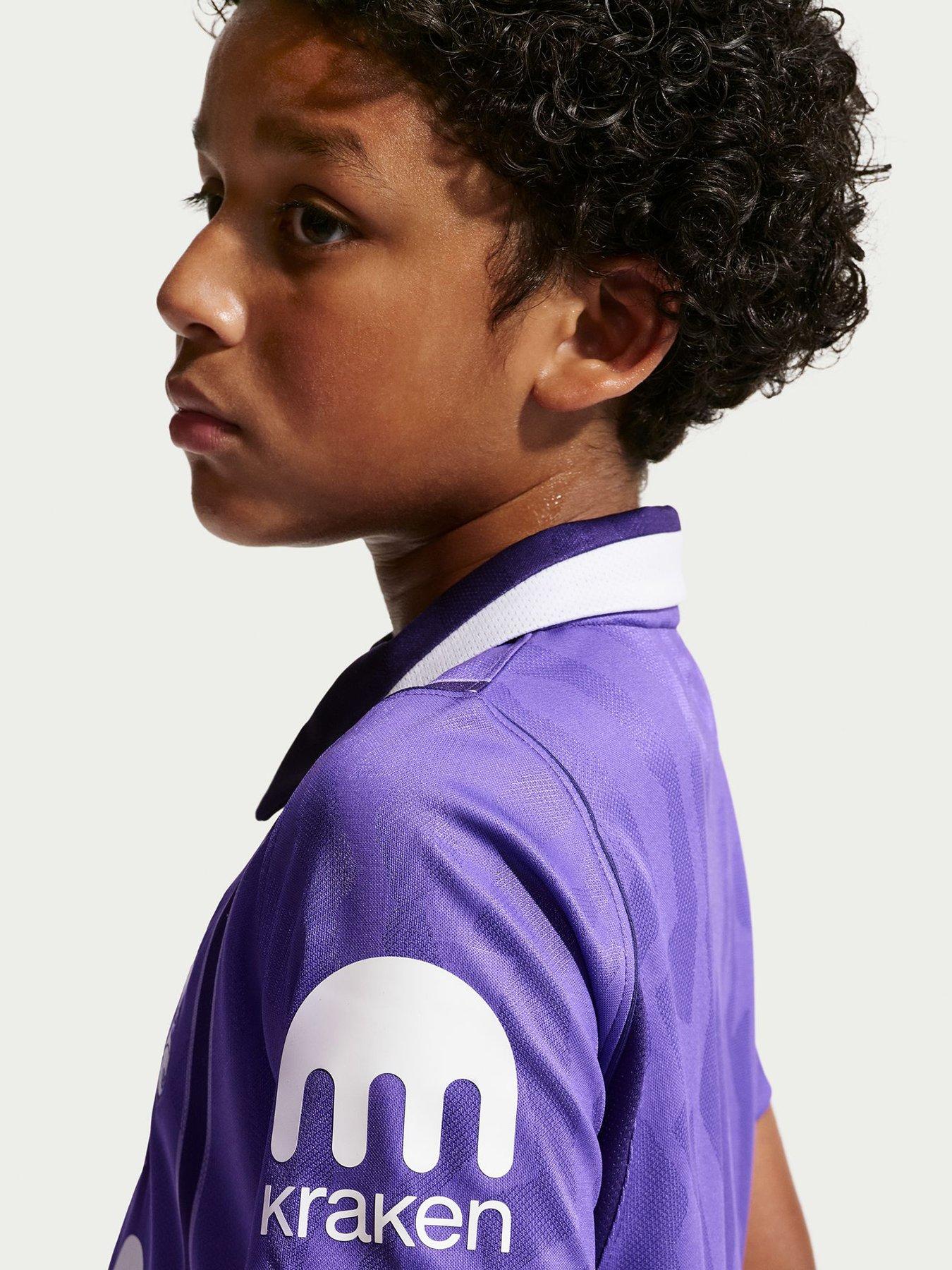 Image 4 of 7 of Nike Boys Tottenham Hotspur 26/27 Dri-FIT Third Replica Jersey - Purple