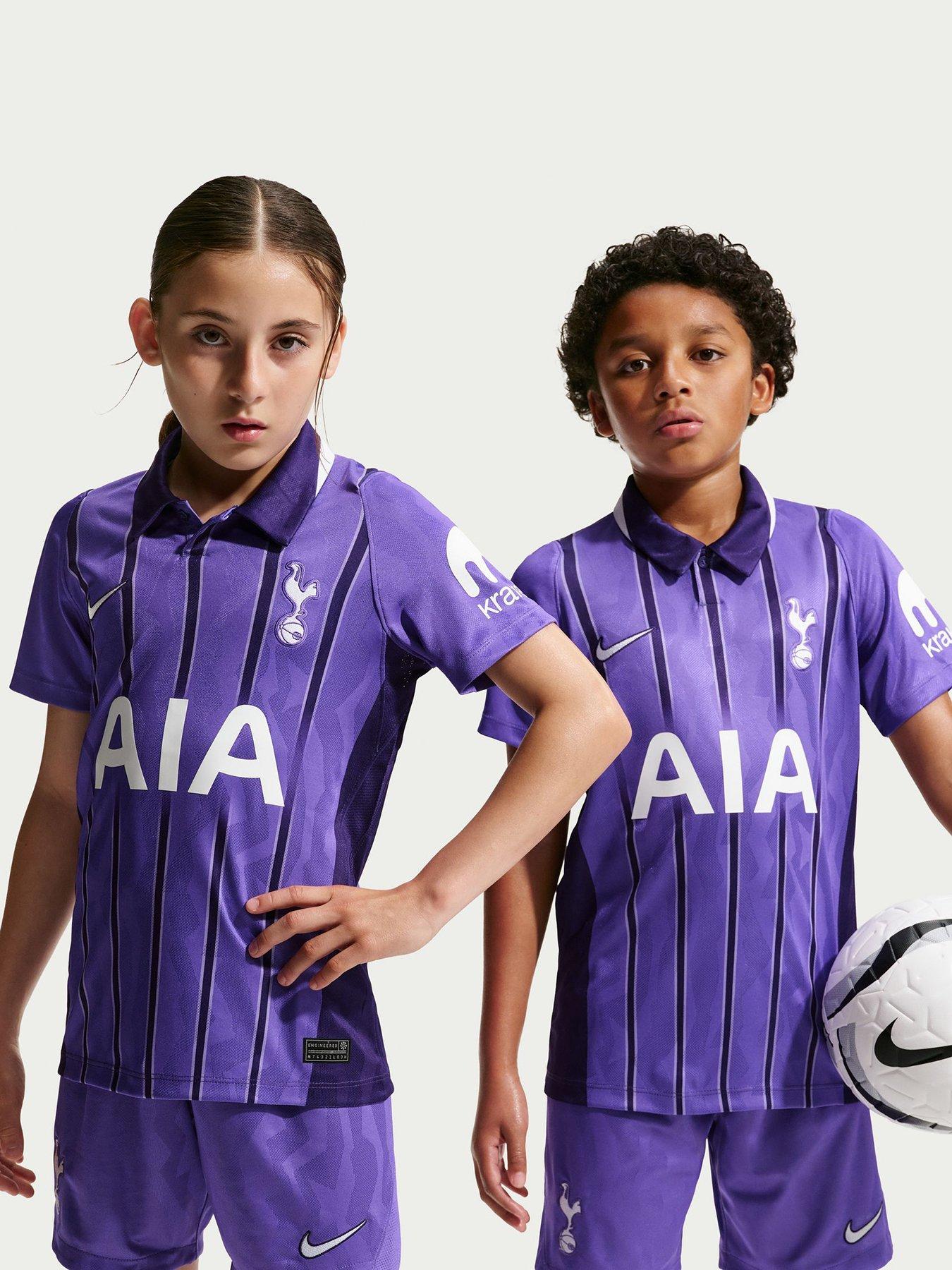 Image 5 of 7 of Nike Boys Tottenham Hotspur 26/27 Dri-FIT Third Replica Jersey - Purple