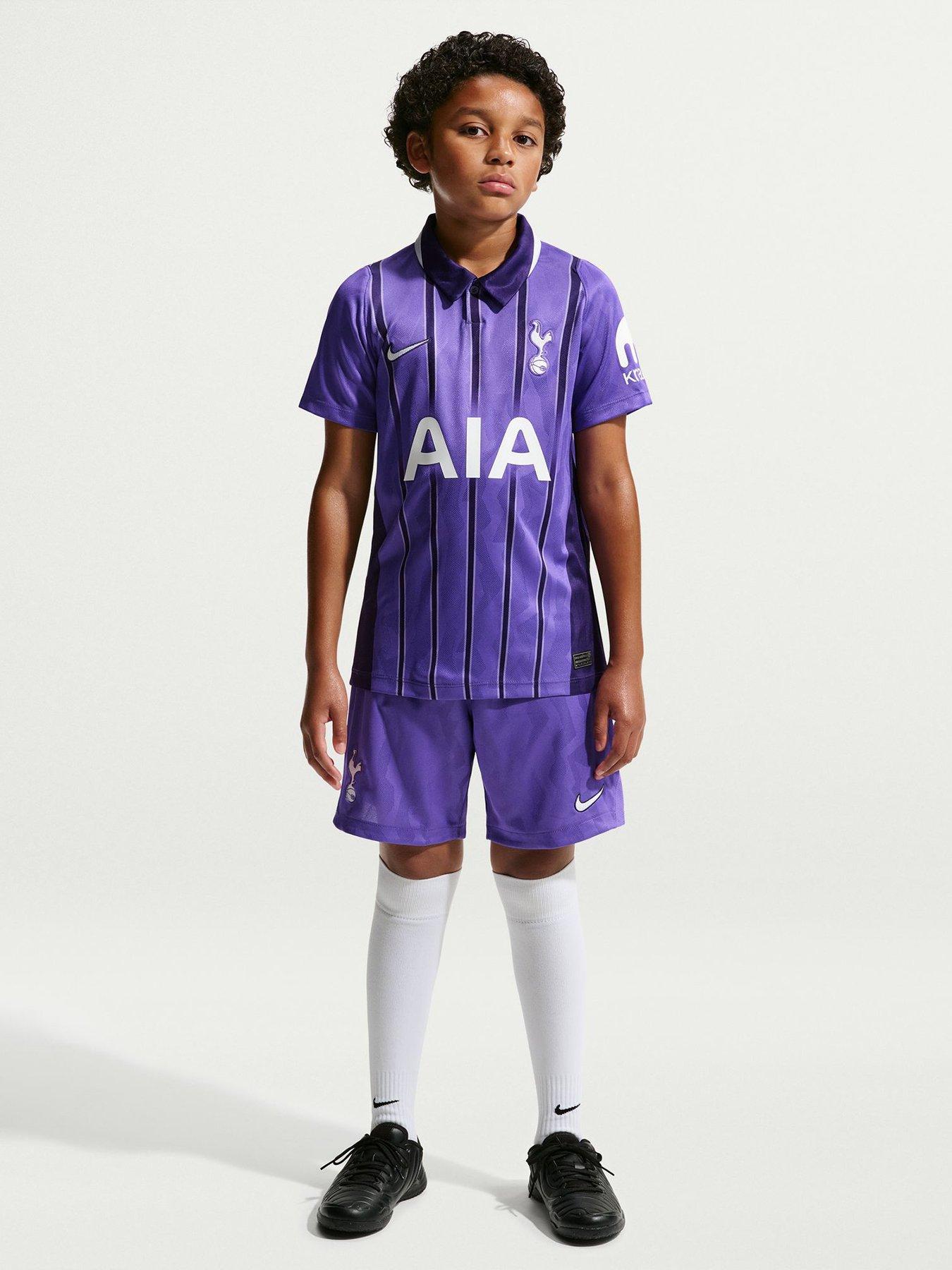 Image 7 of 7 of Nike Boys Tottenham Hotspur 26/27 Dri-FIT Third Replica Jersey - Purple
